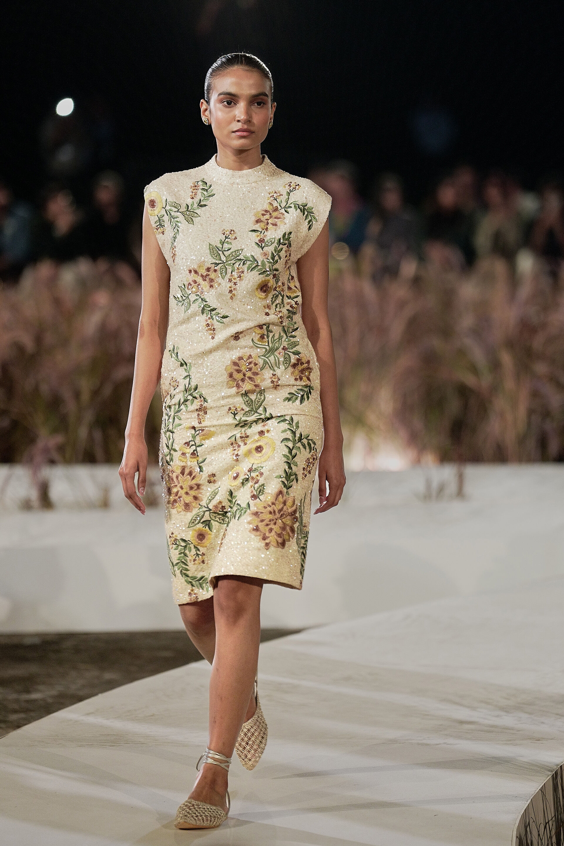 Meadowfern Embroidered Dress - Ivory