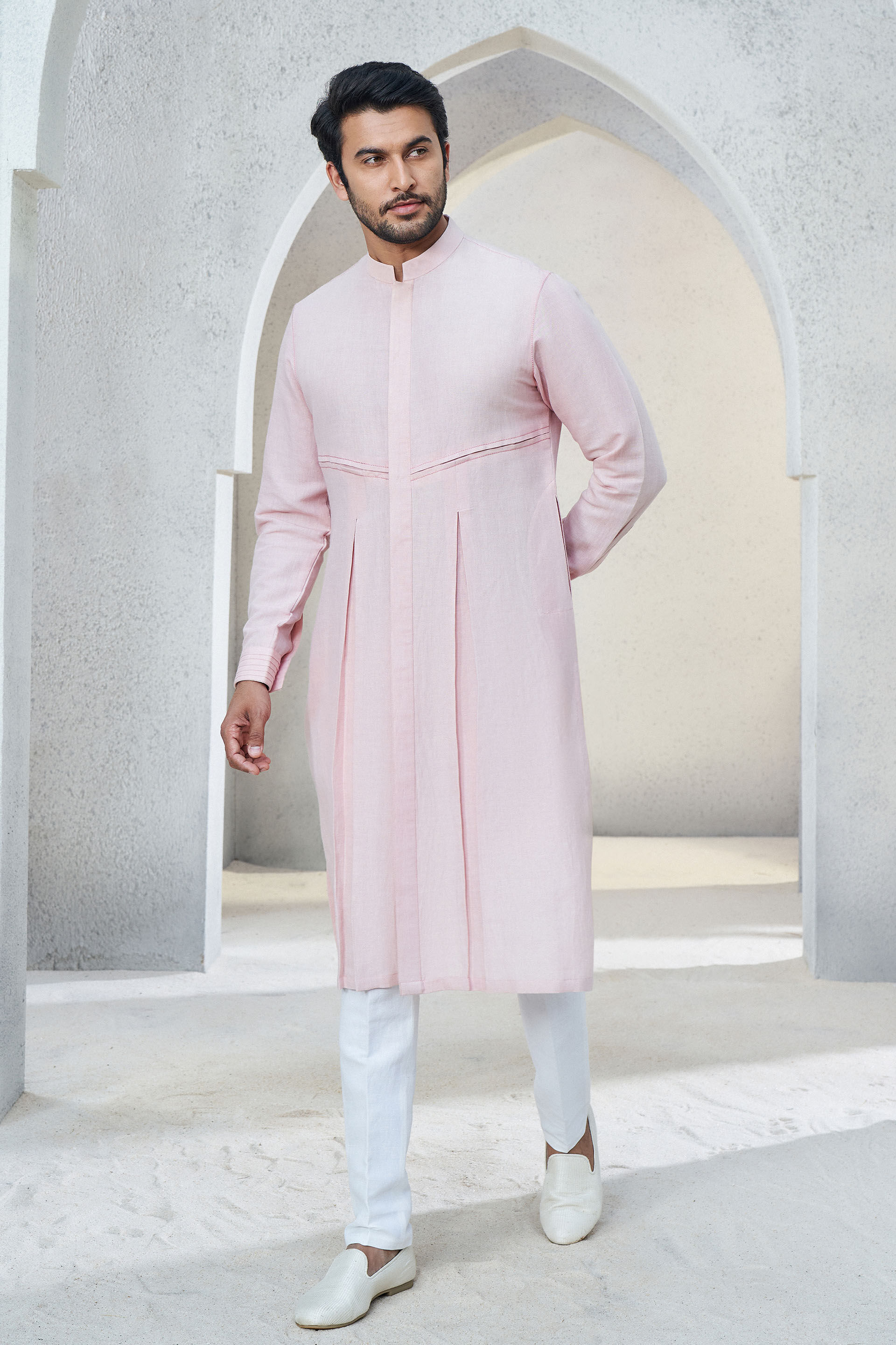 Saihaj Kurta - Rose Wood
