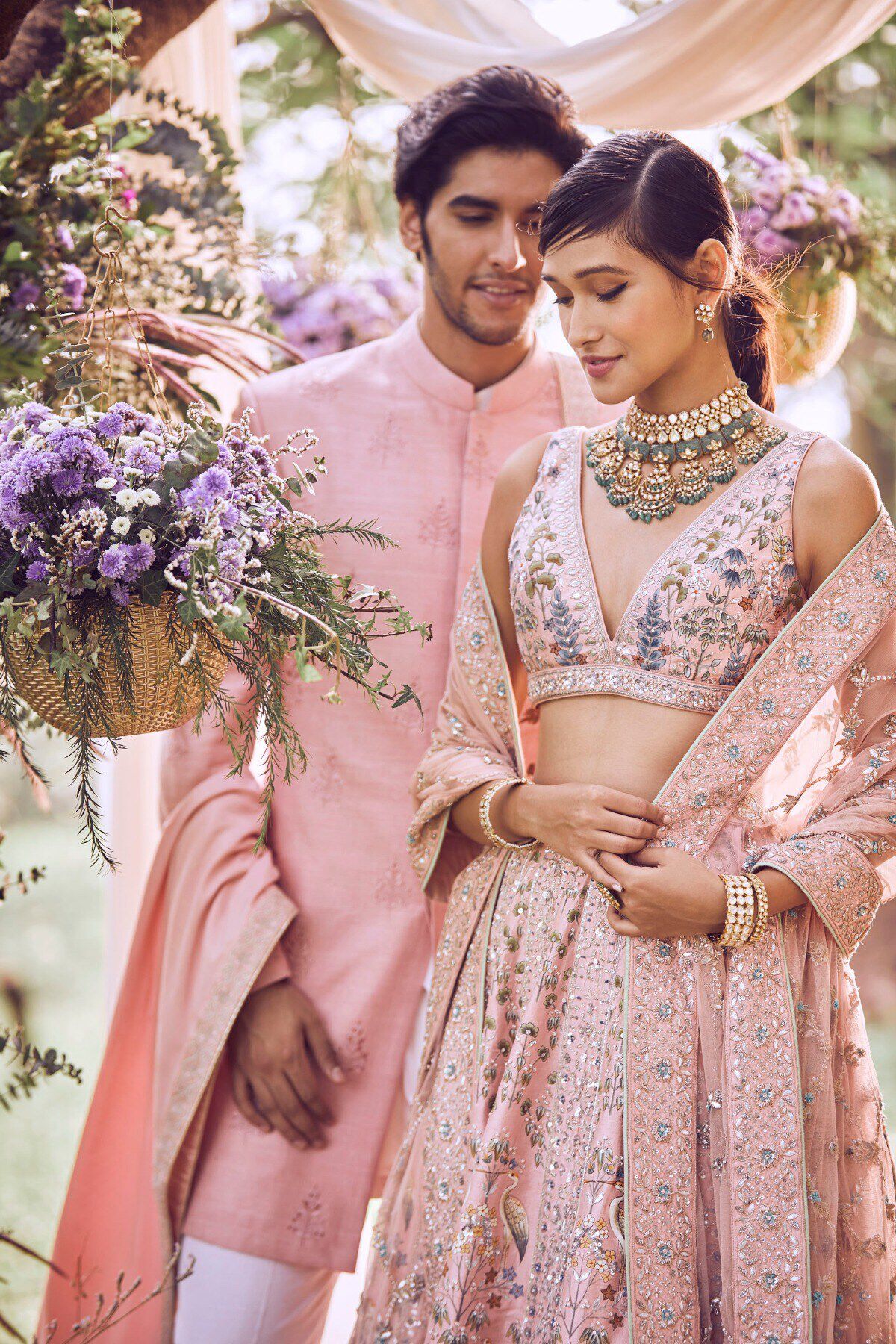 2 - Kaner Pichhwai Lehenga, image 2