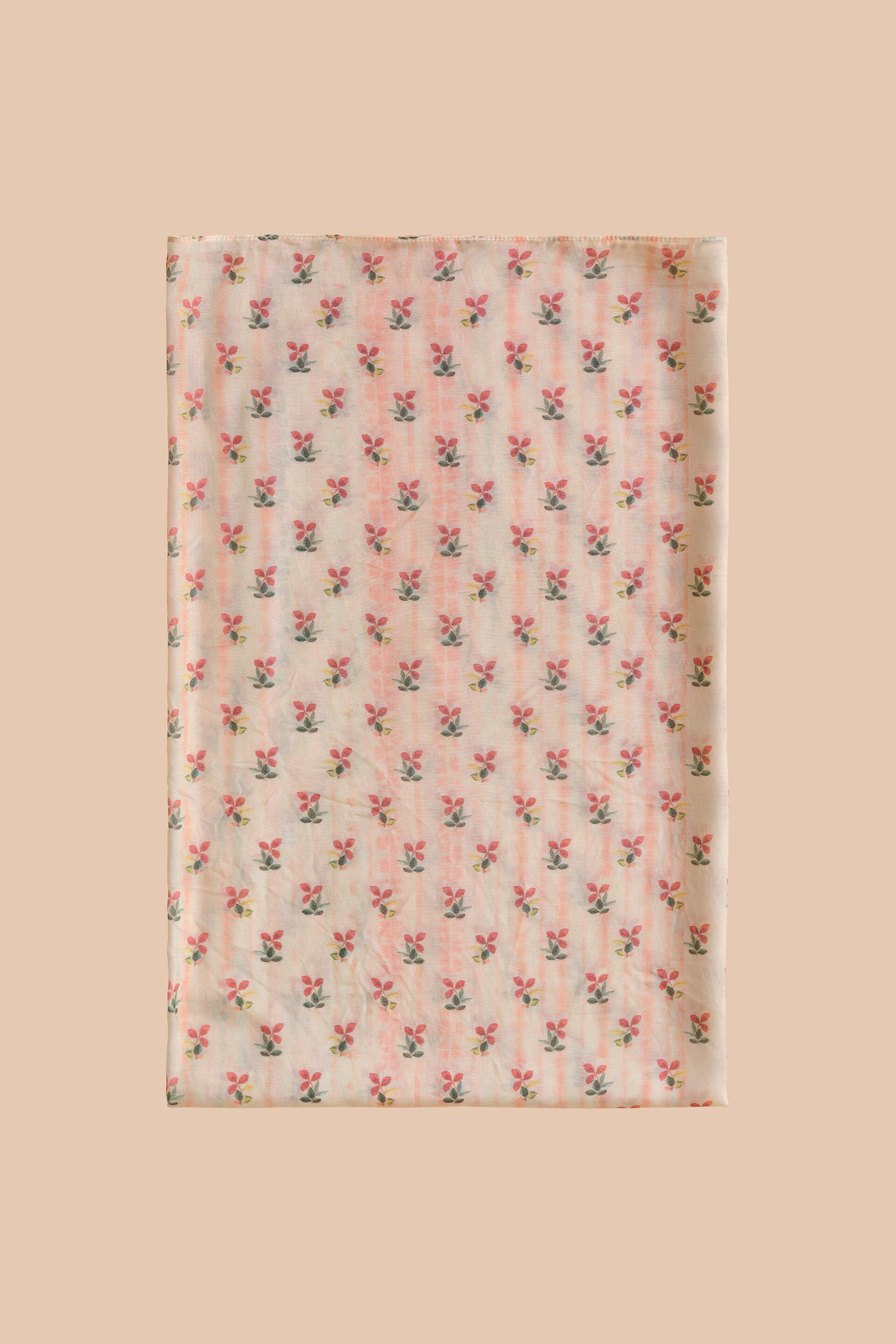 Komakal Printed Silk Saree - Ivory, Ivory, image 10