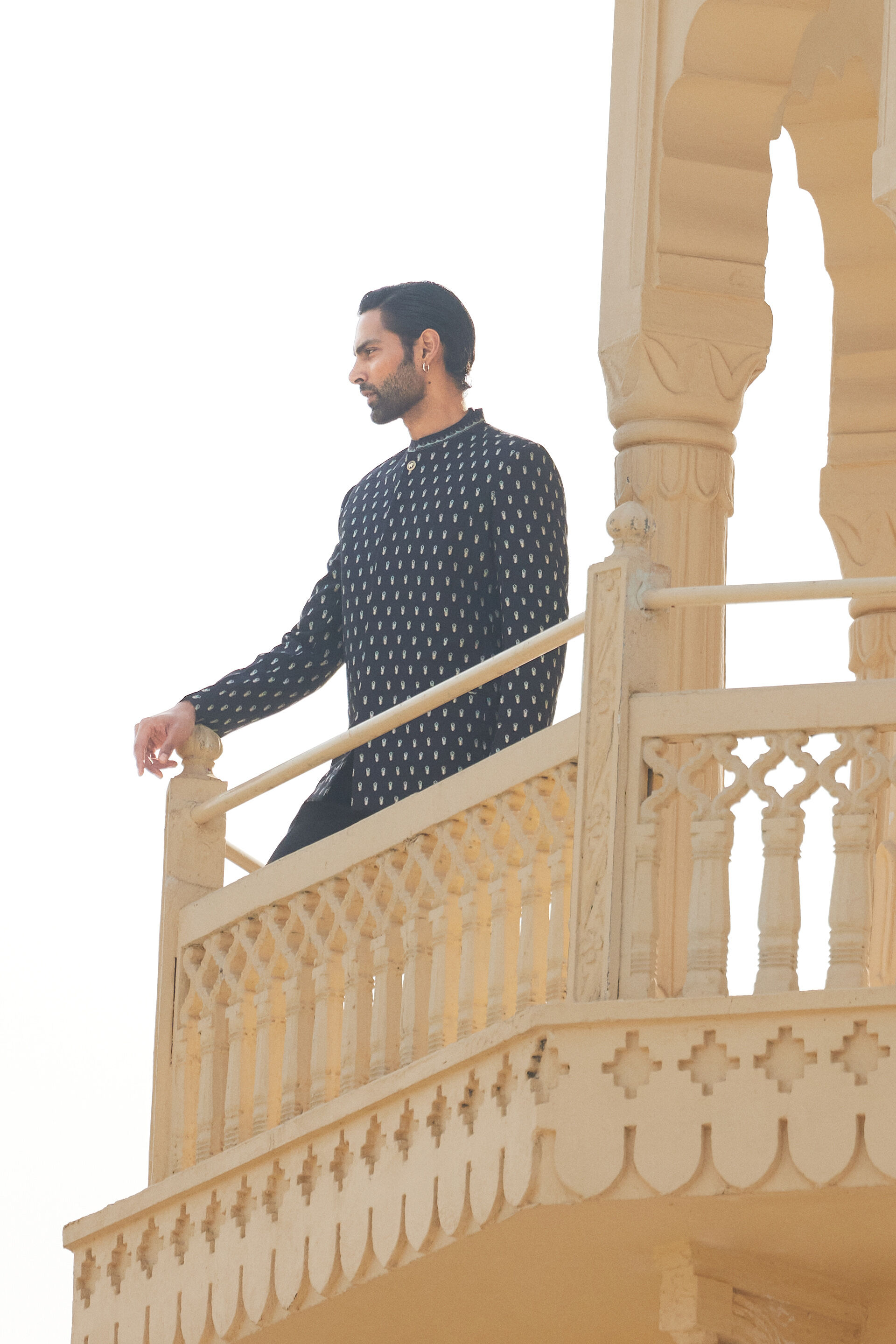 Ritam Silk Bandhagala - Black, Black, image 7