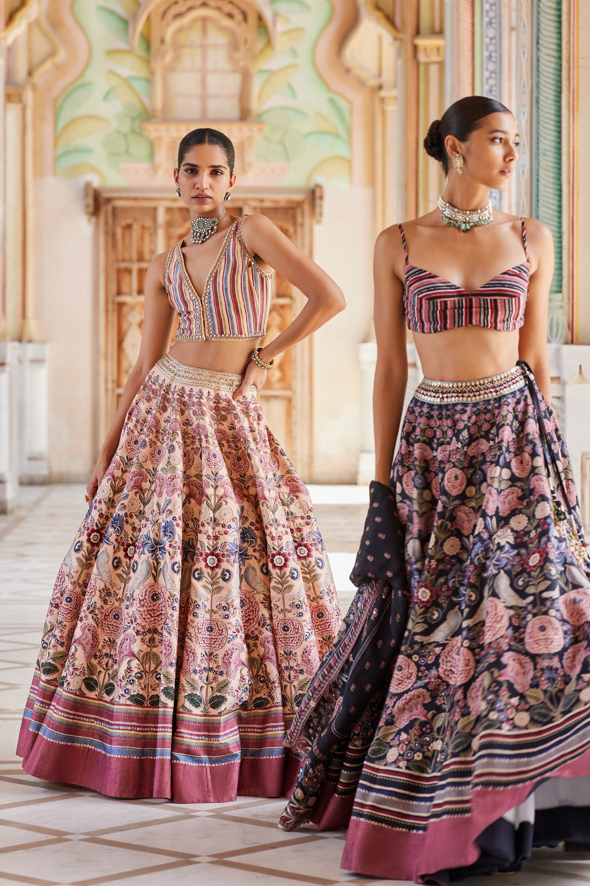 Shimaz Lehenga - Black, Black, image 4
