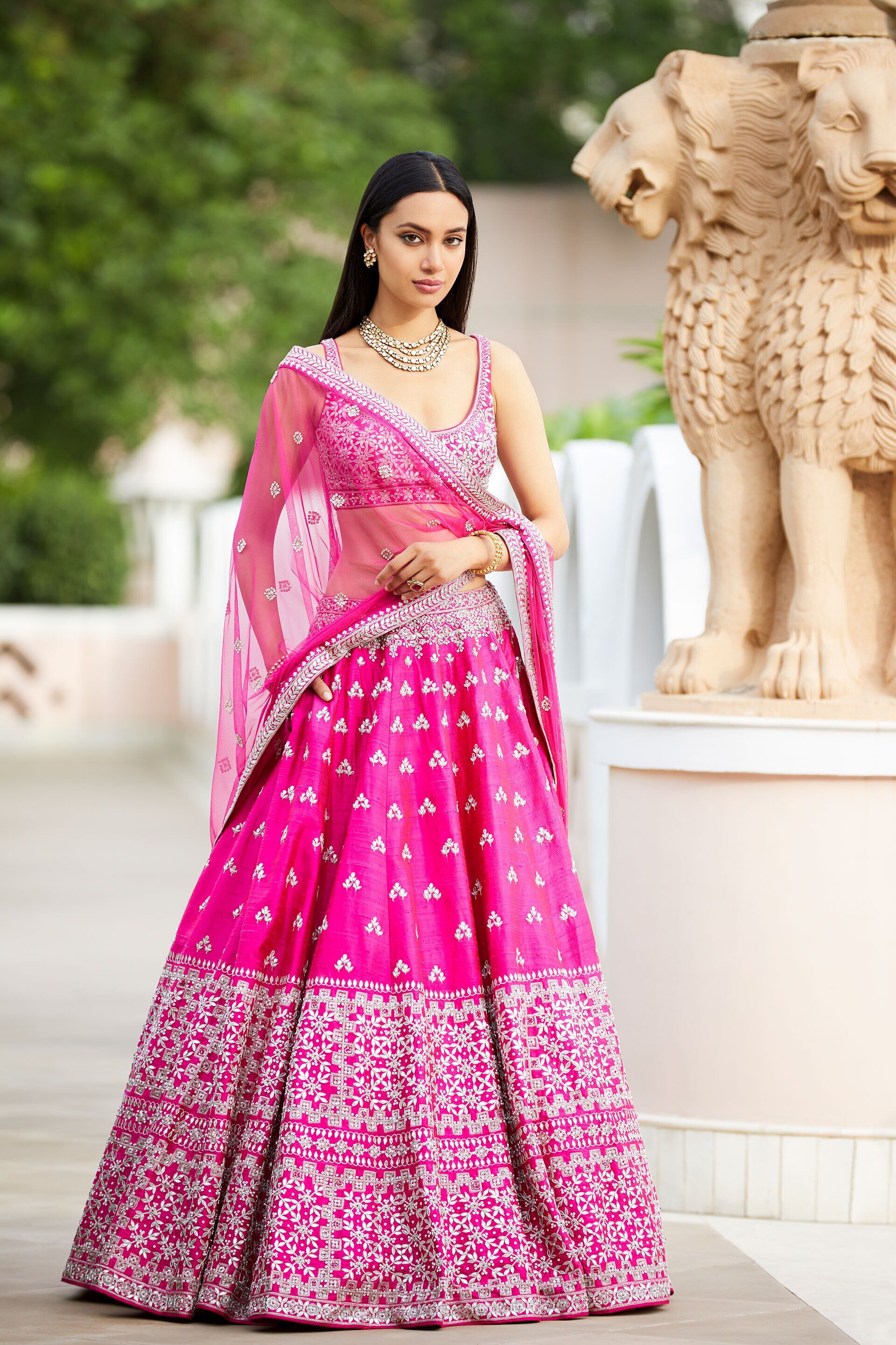 Price of anita dongre lehenga top