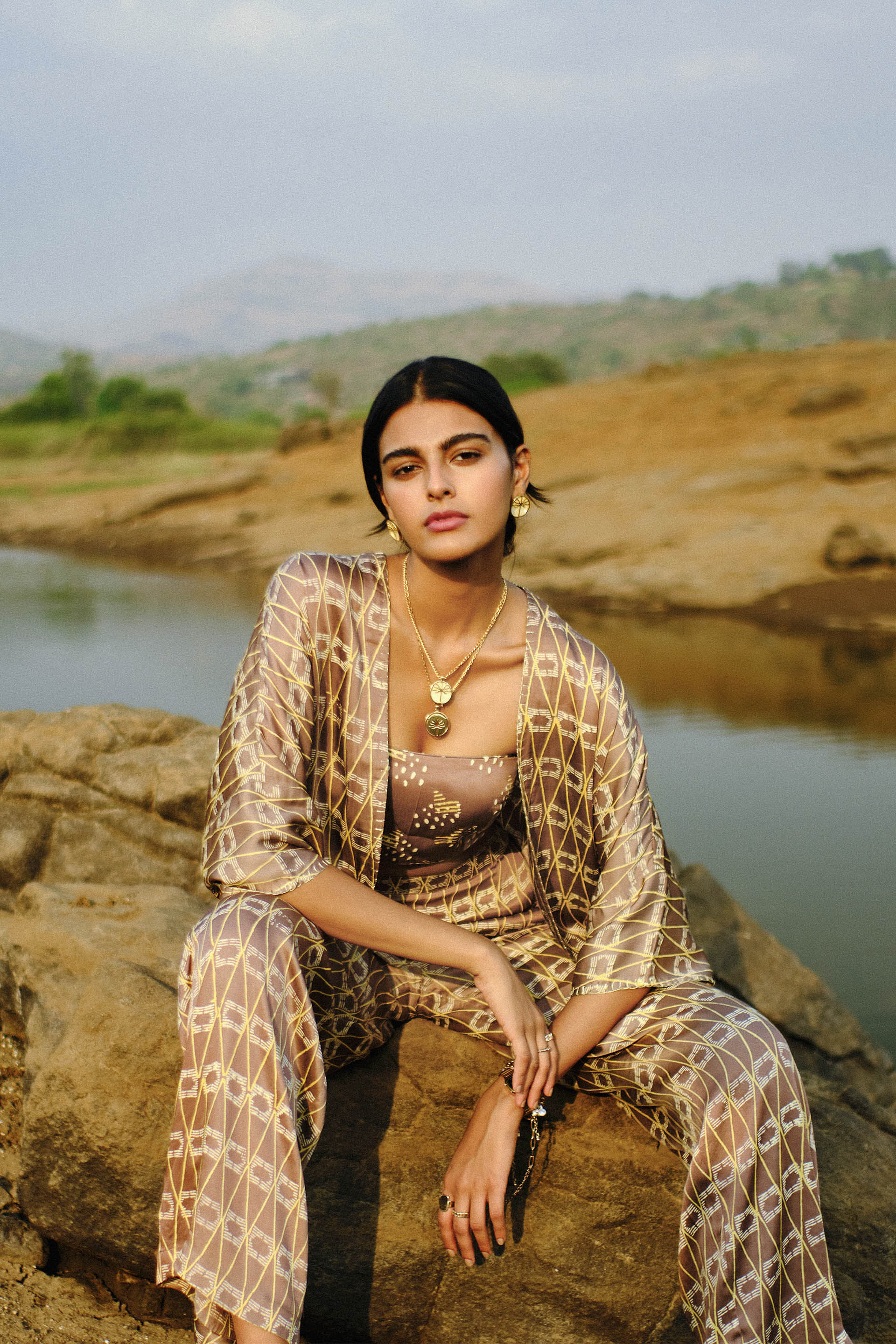 Flow Overlayer Set - Grey