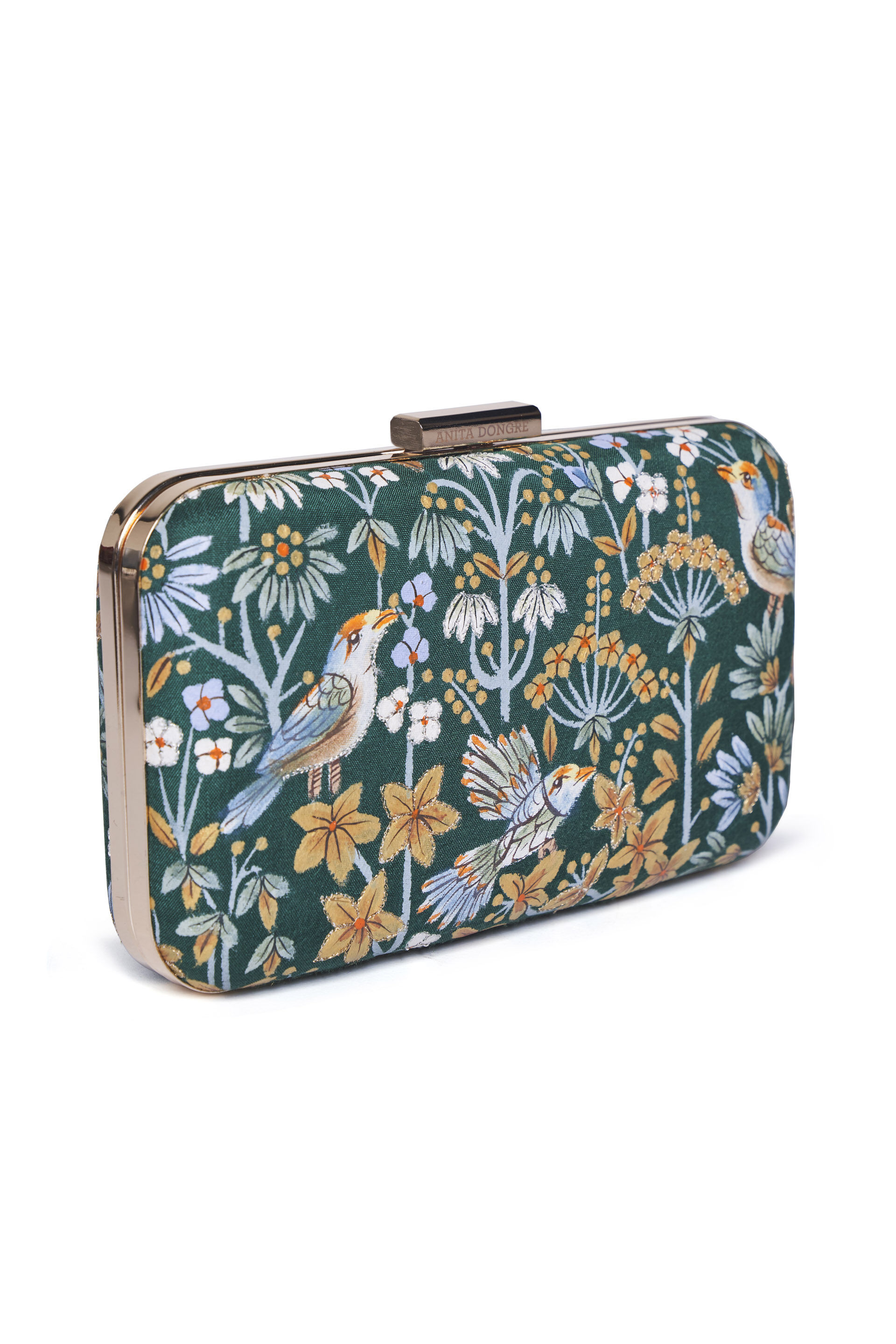 Pichhwai Clutch - Starling Green, Green, image 6