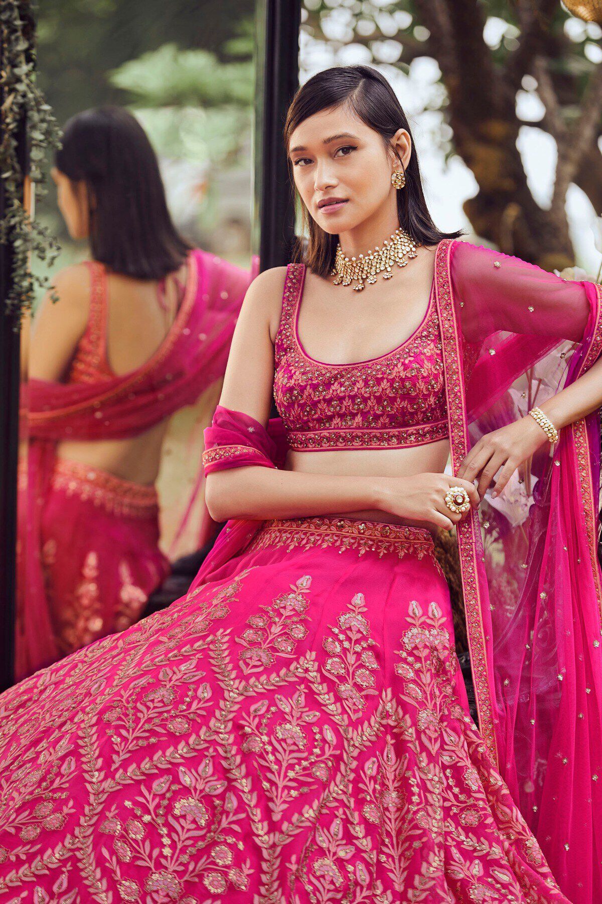 Red Lehenga and Jewelry Combinations you can't go wrong with!