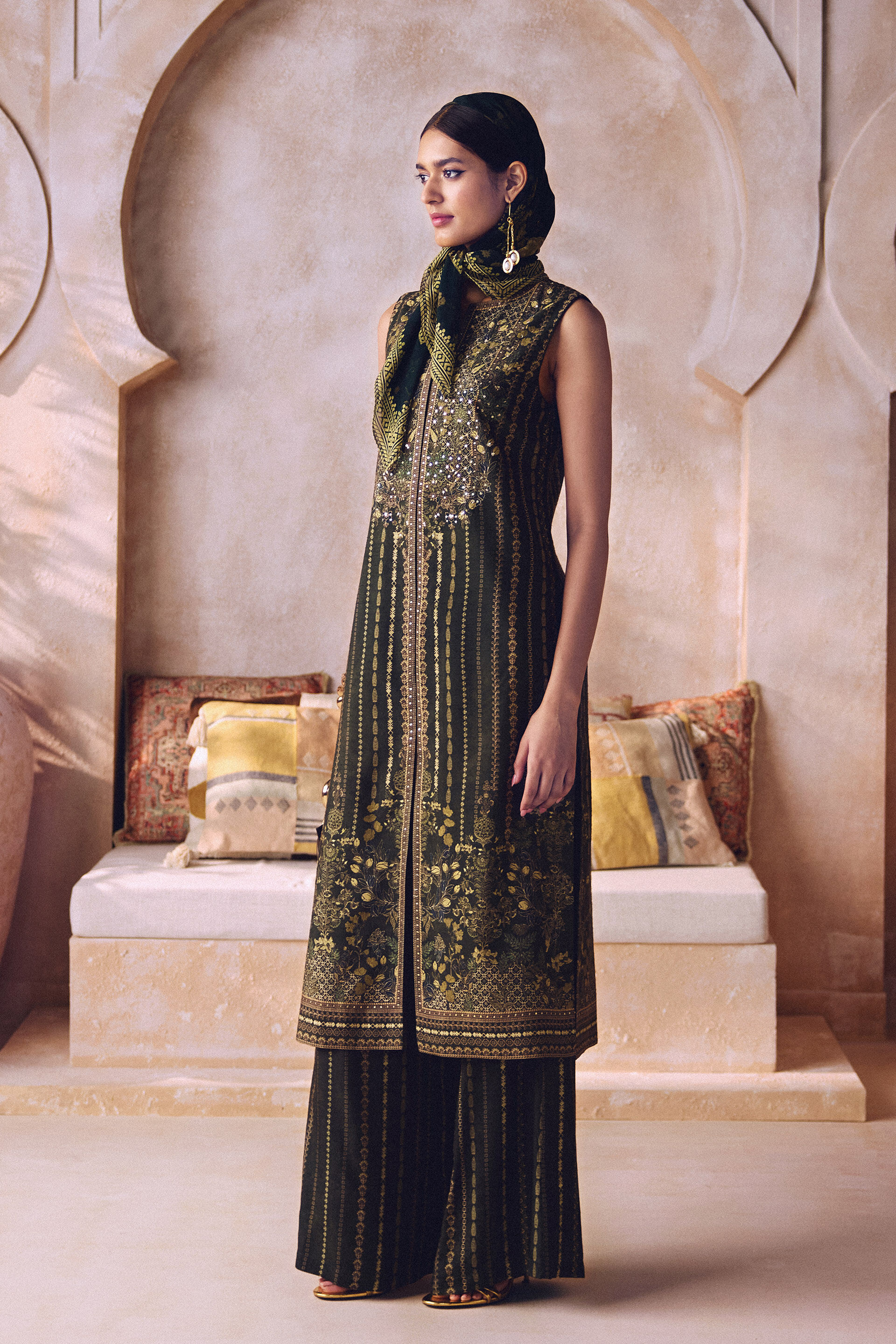 Araza Jacket Set - Green, Green, image 3