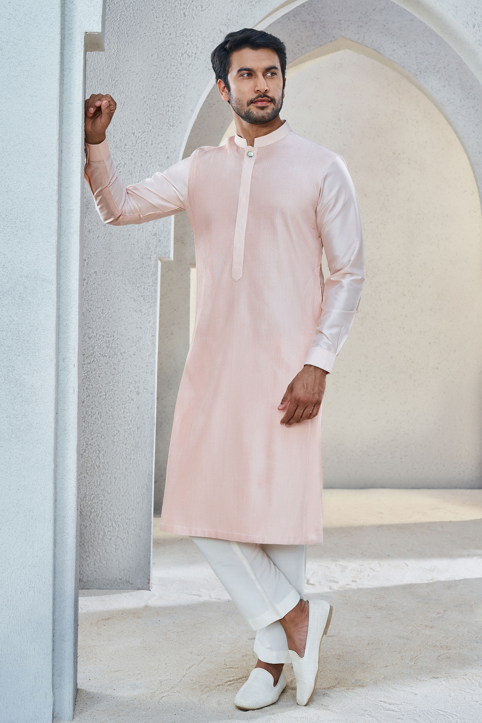Affan Kurta - Blush, Blush, image 1