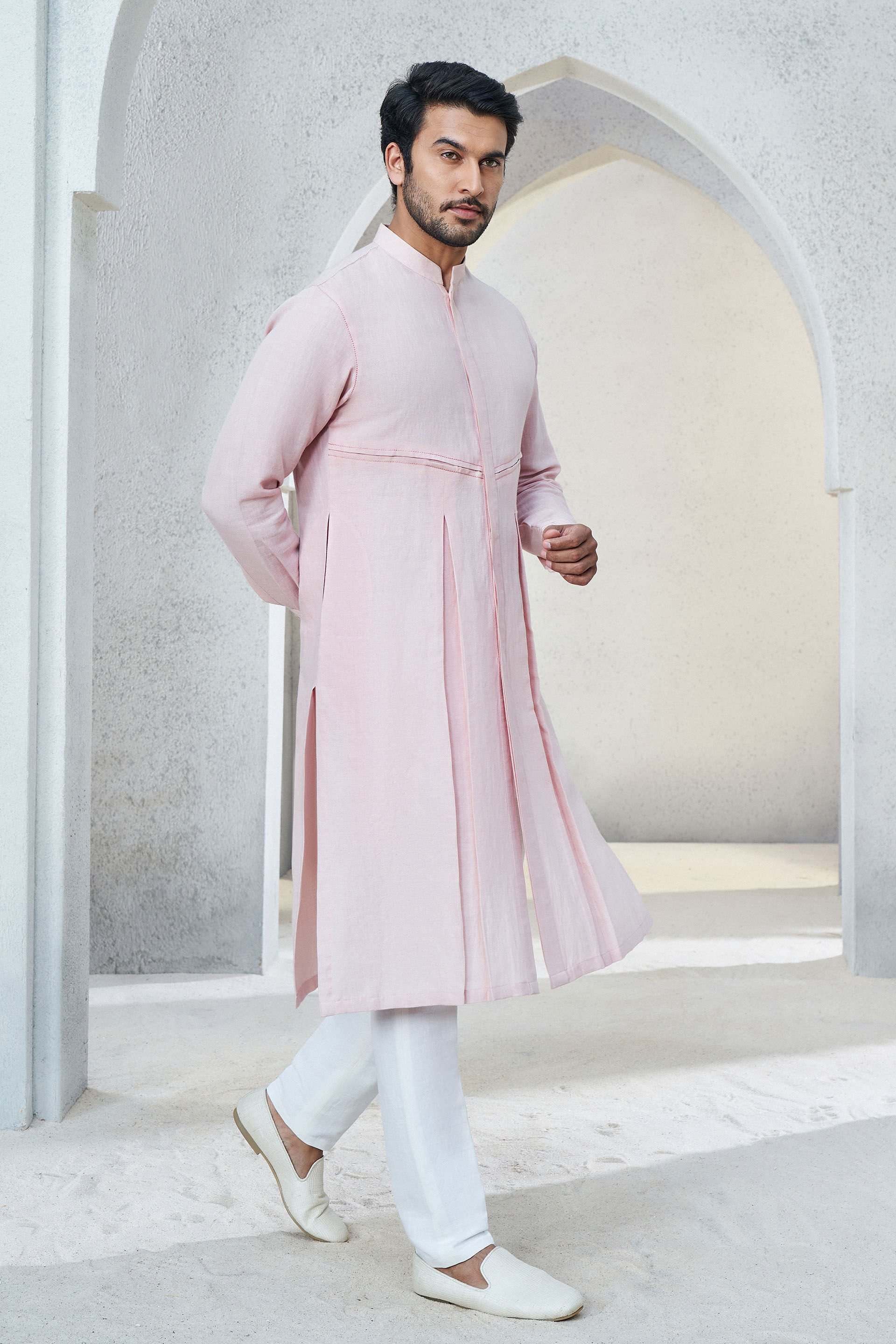 Saihaj Kurta - Rose Wood
