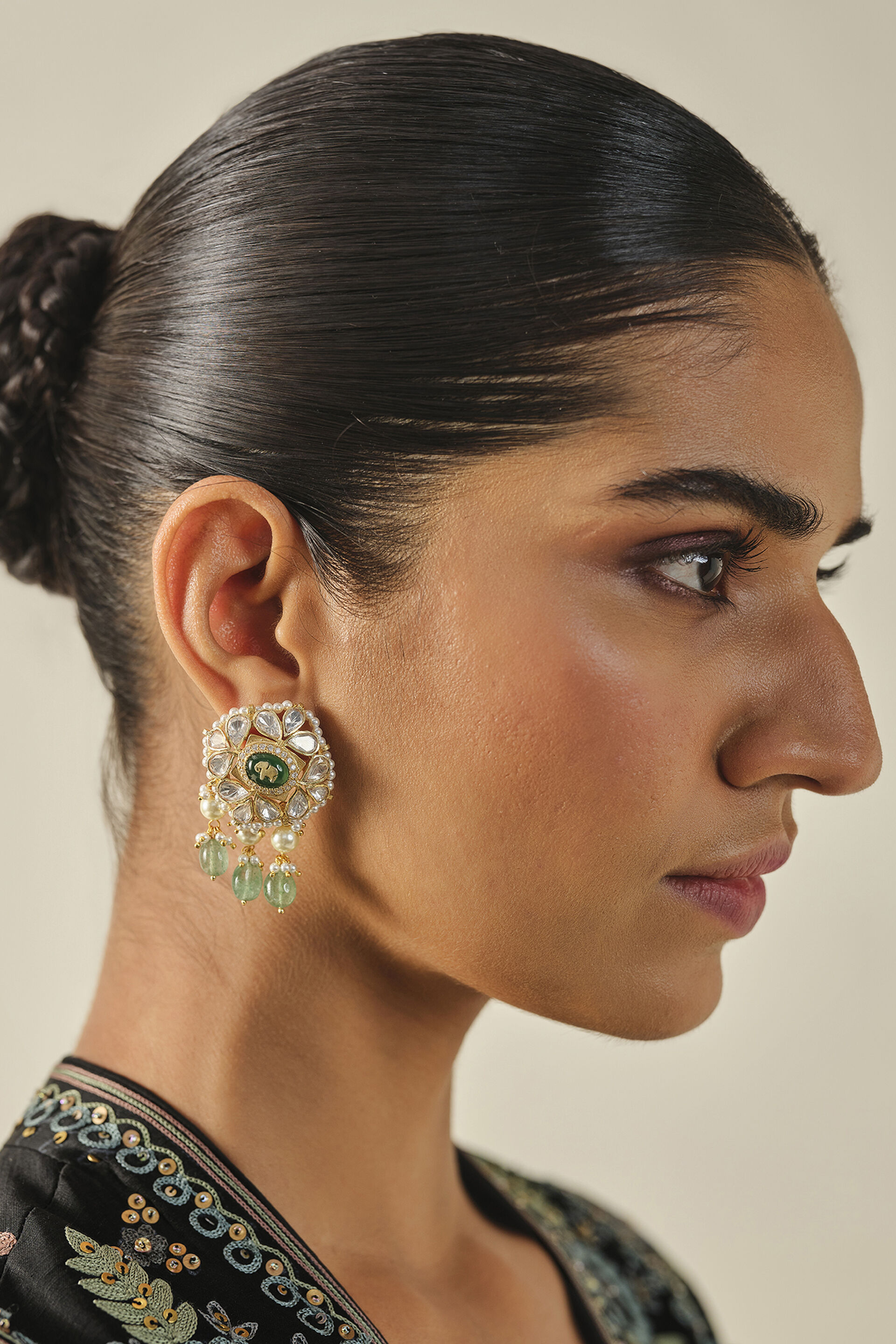 Manahil Earrings, , image 3