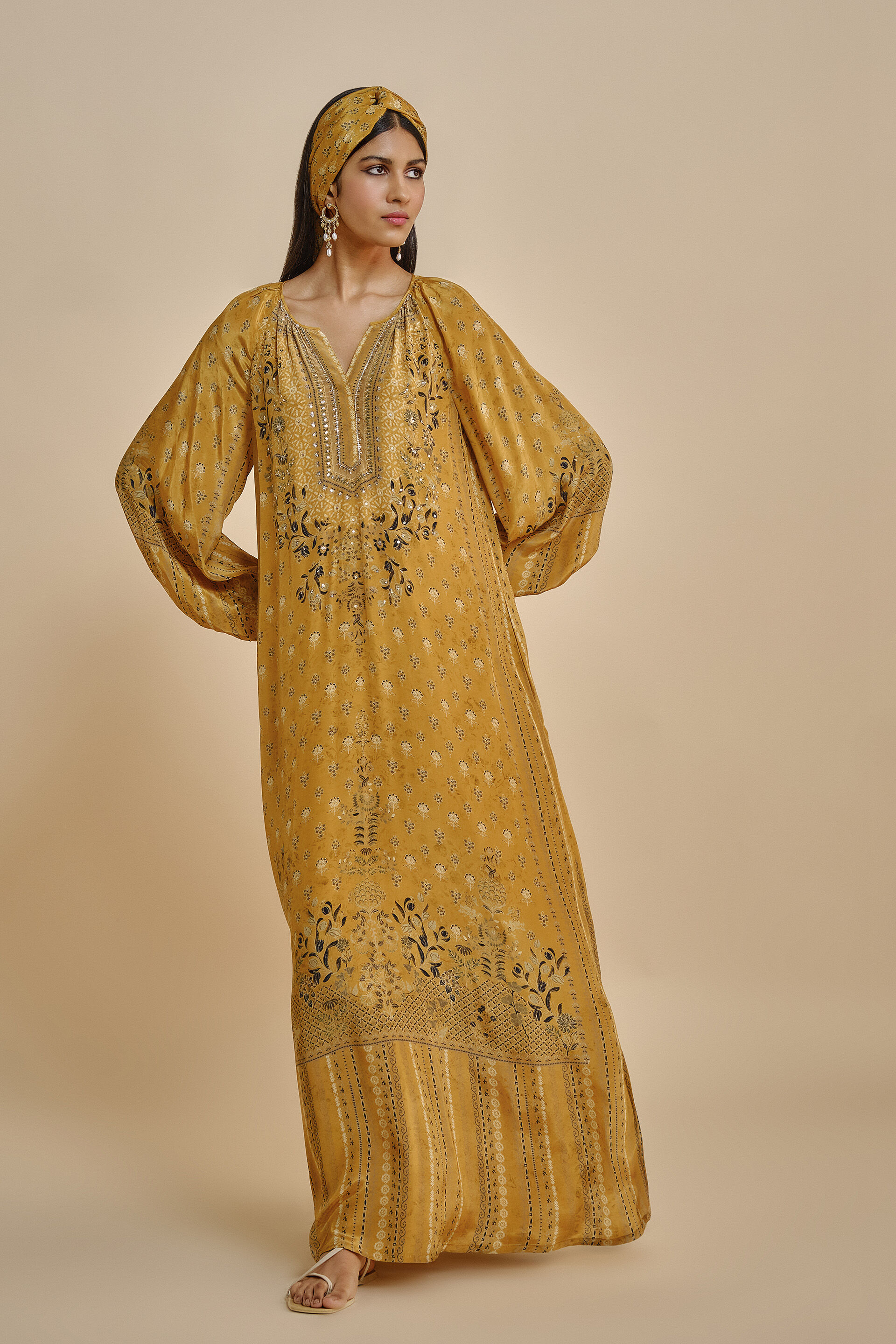 Emira Kaftan - Yellow, Yellow, image 4