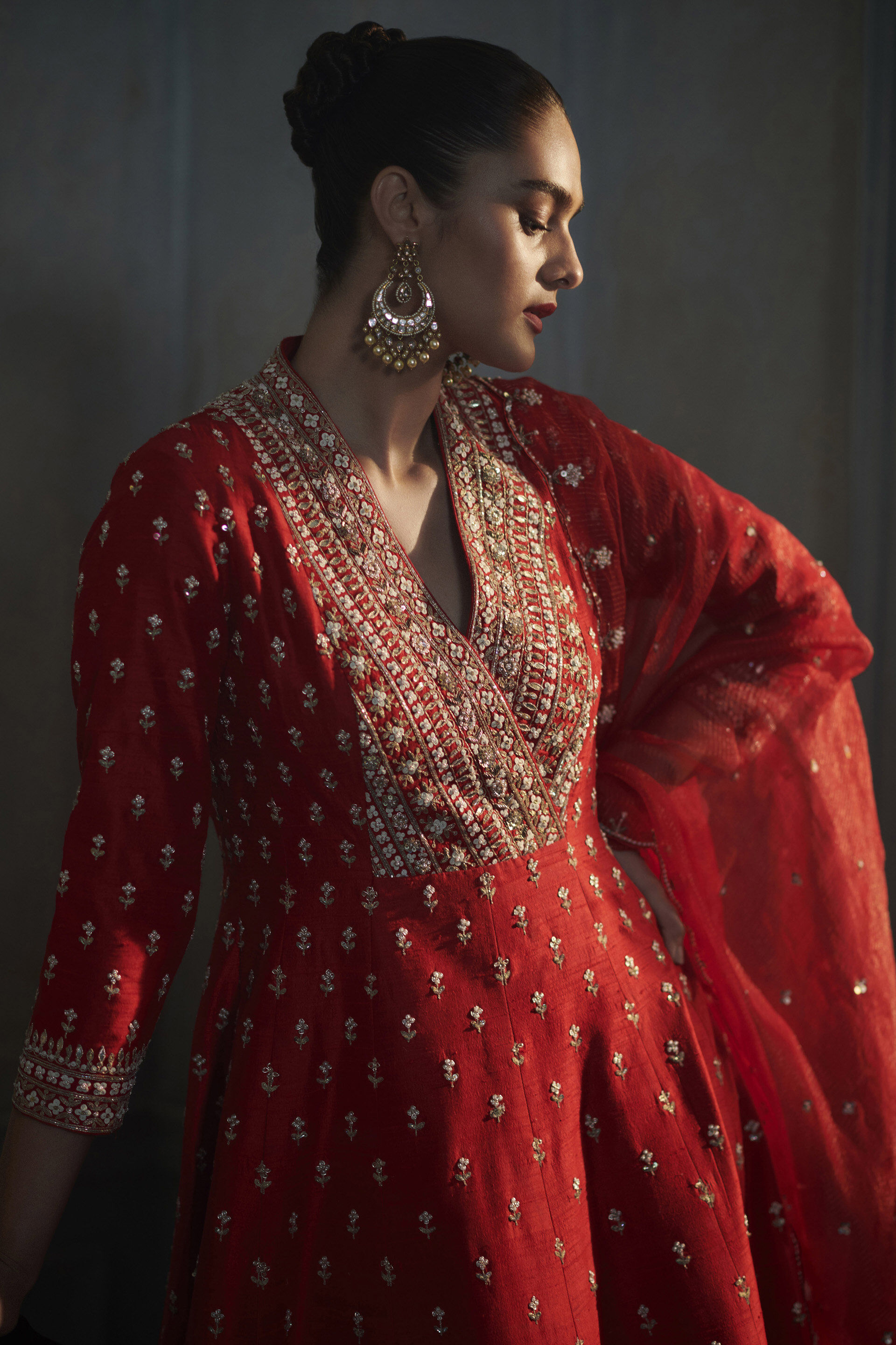 Anita dongre hot sale anarkali suits
