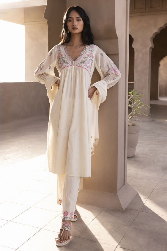 Buy Natavia Kurta Set from Anita Dongre u0026 Kurta Sets for Women