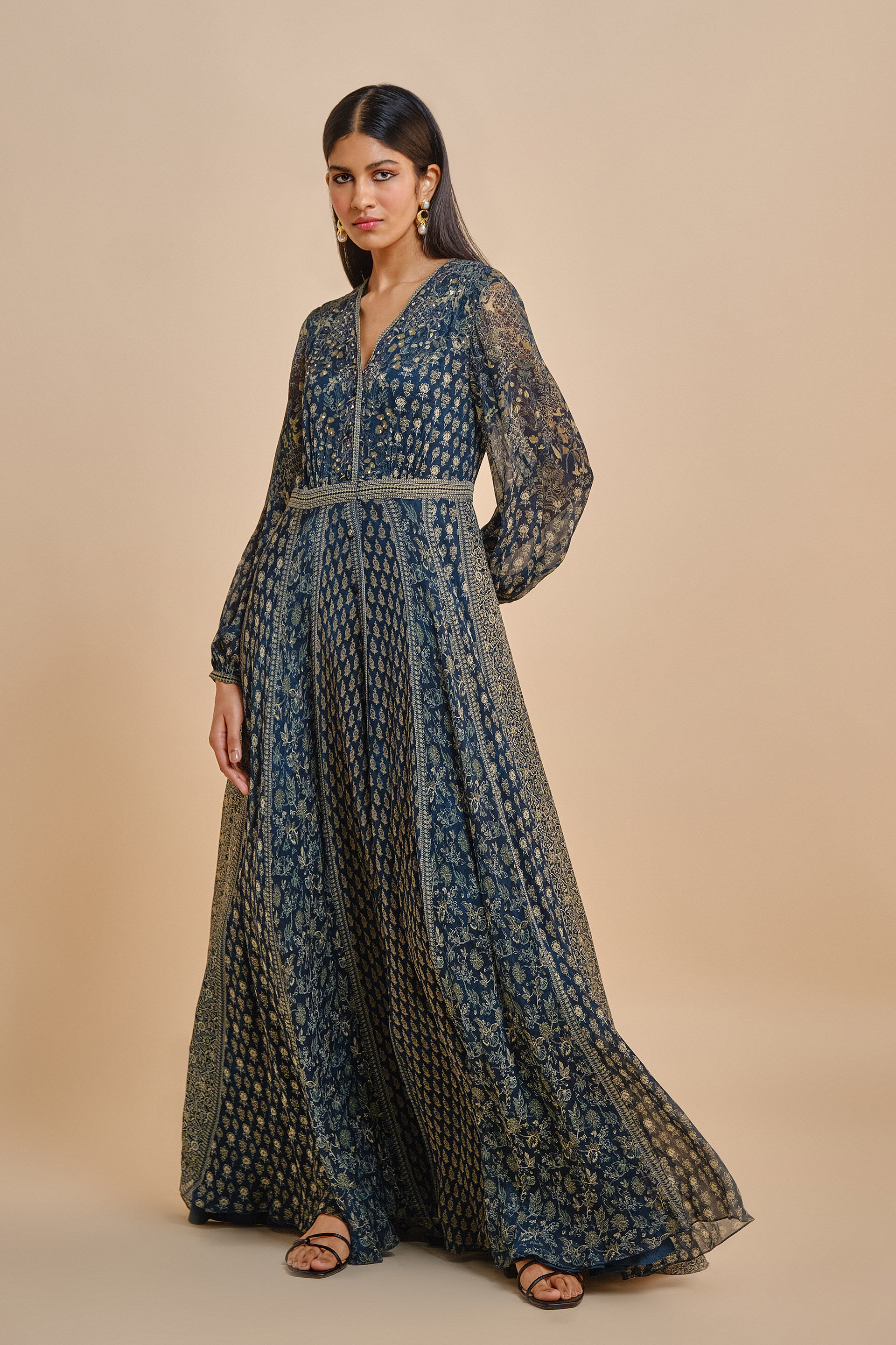 Androsa Kaftan - Blue