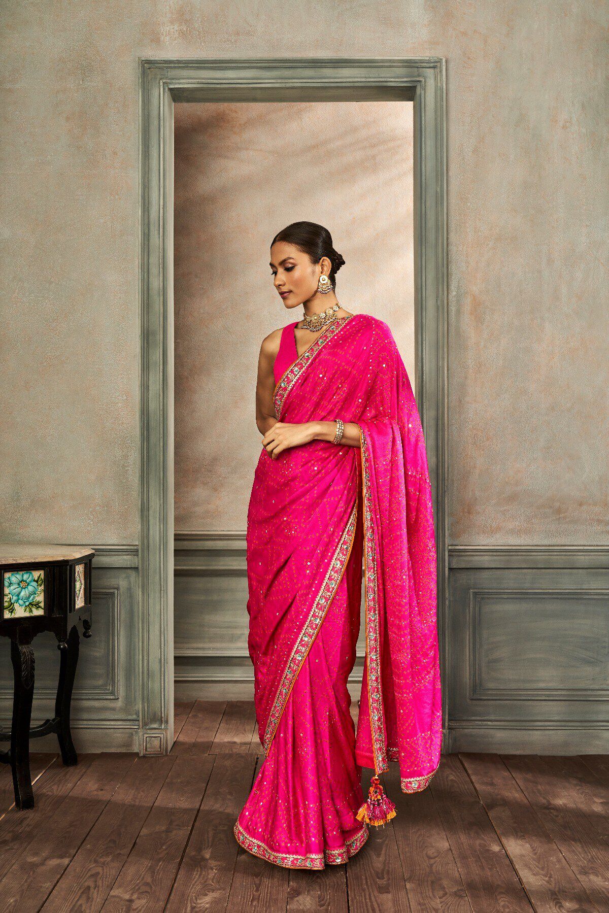 Ruchi Jalpari vol 2 Chiffon with bandhani Printed fancy look saree  collection
