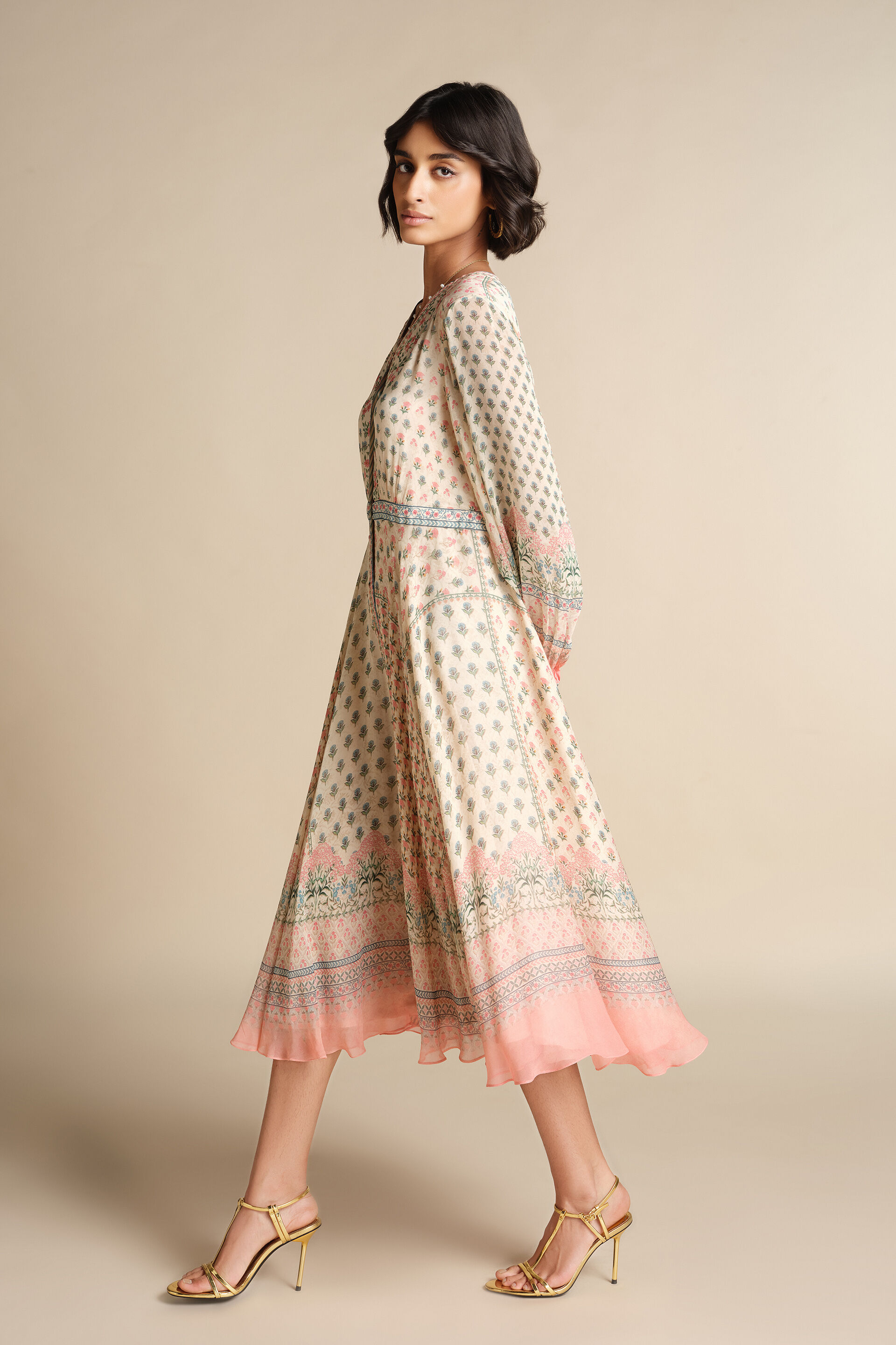 Ellasandra Dress - Blush, Blush, image 3