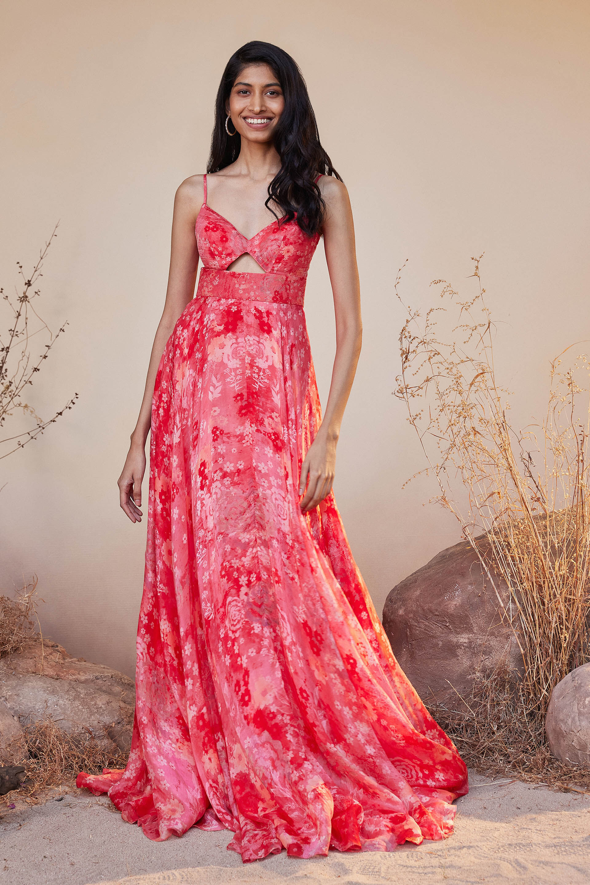 Buy Dua Lehenga  Cream Online from Anita Dongre