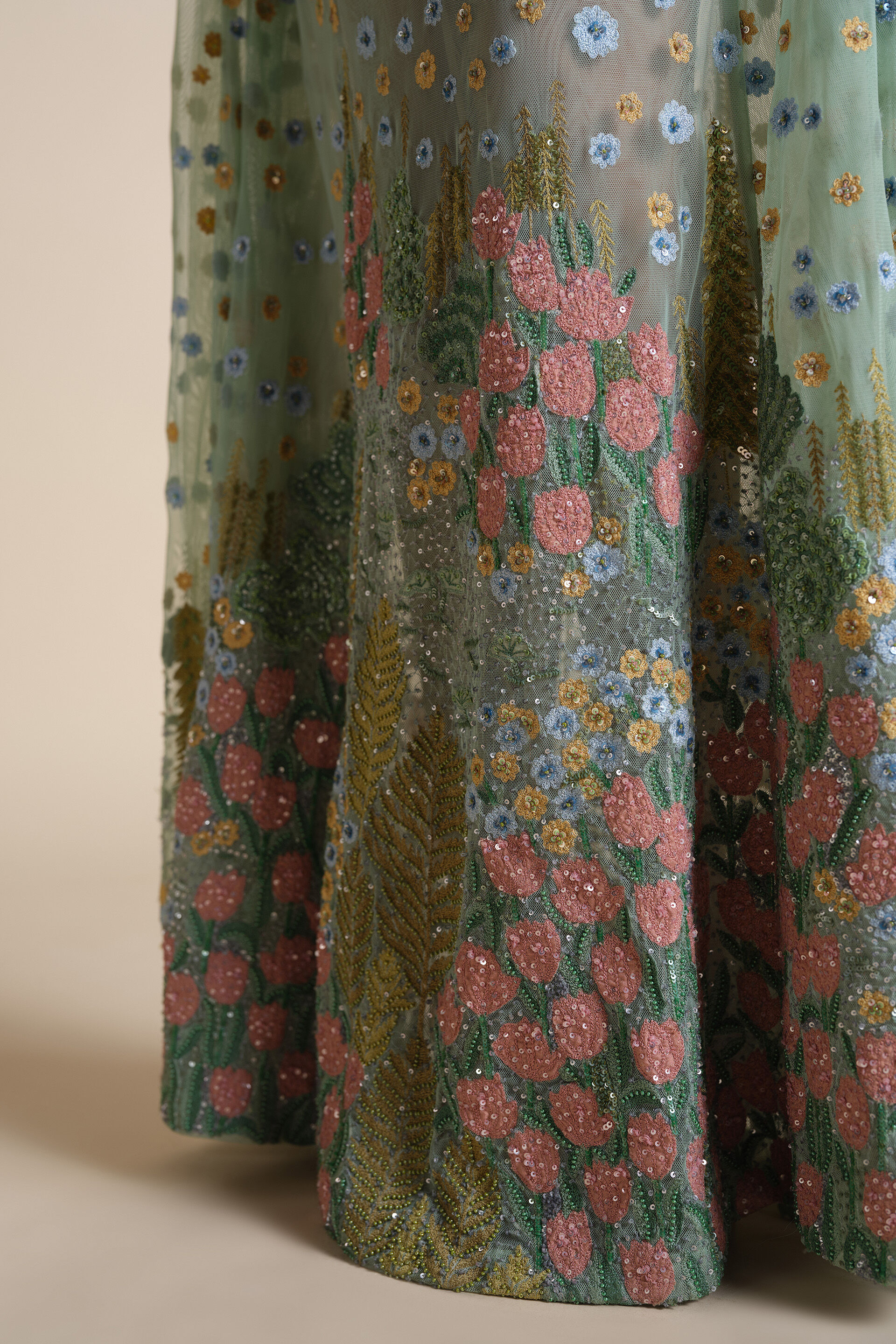 Lakeforest Embroidered Jacket Set - Sage, Sage, image 10