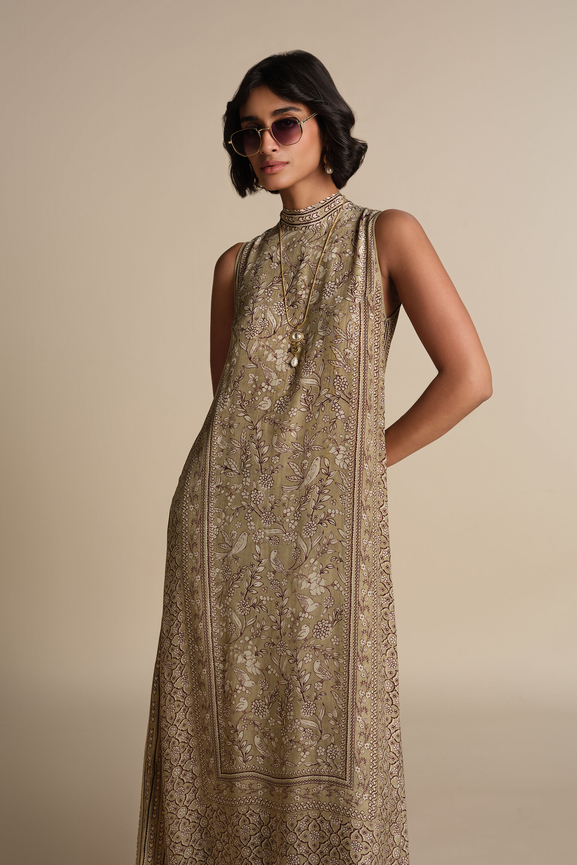 Rimaza Dress - Sage, Sage, image 4