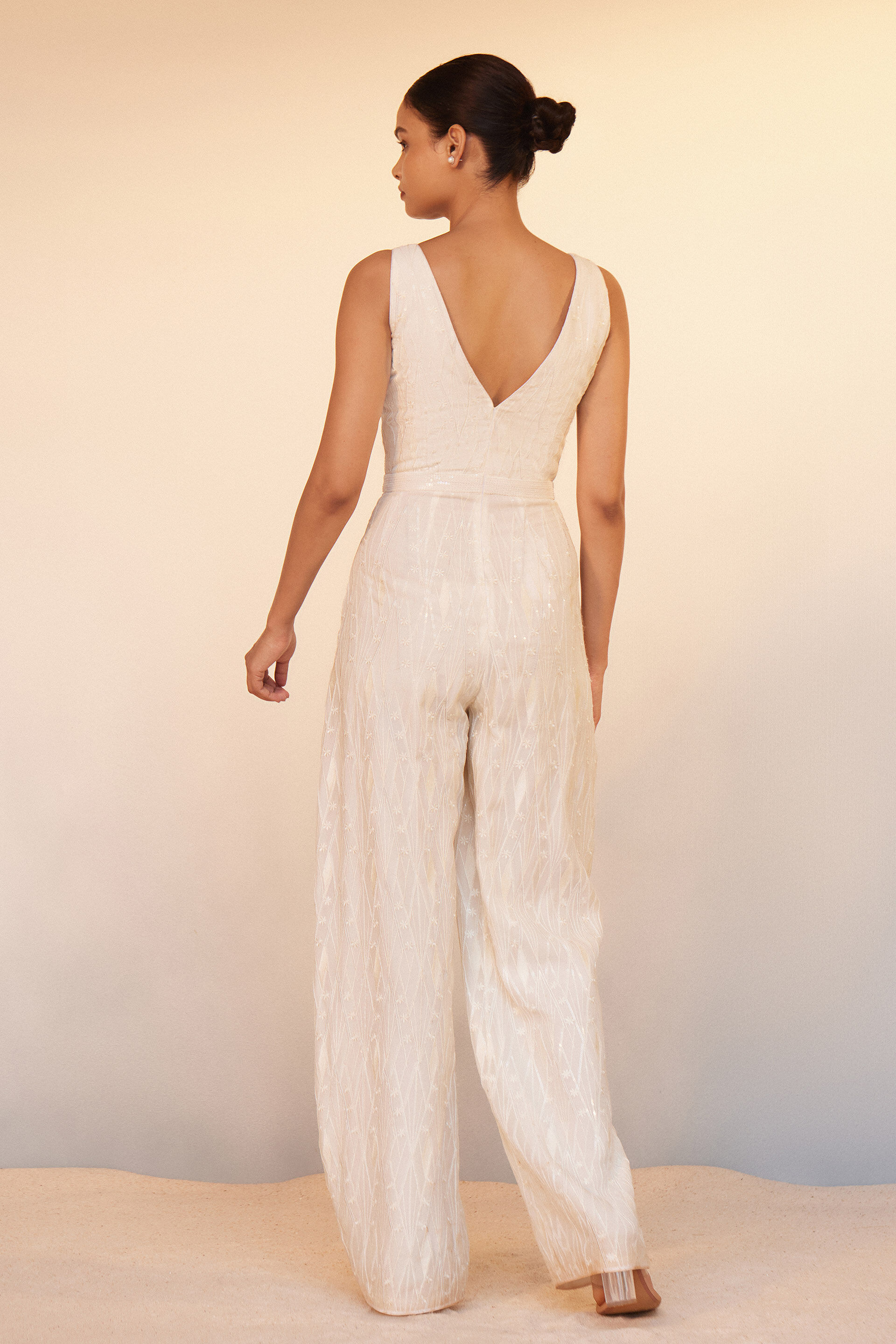 Ivory jumpsuit womens sales