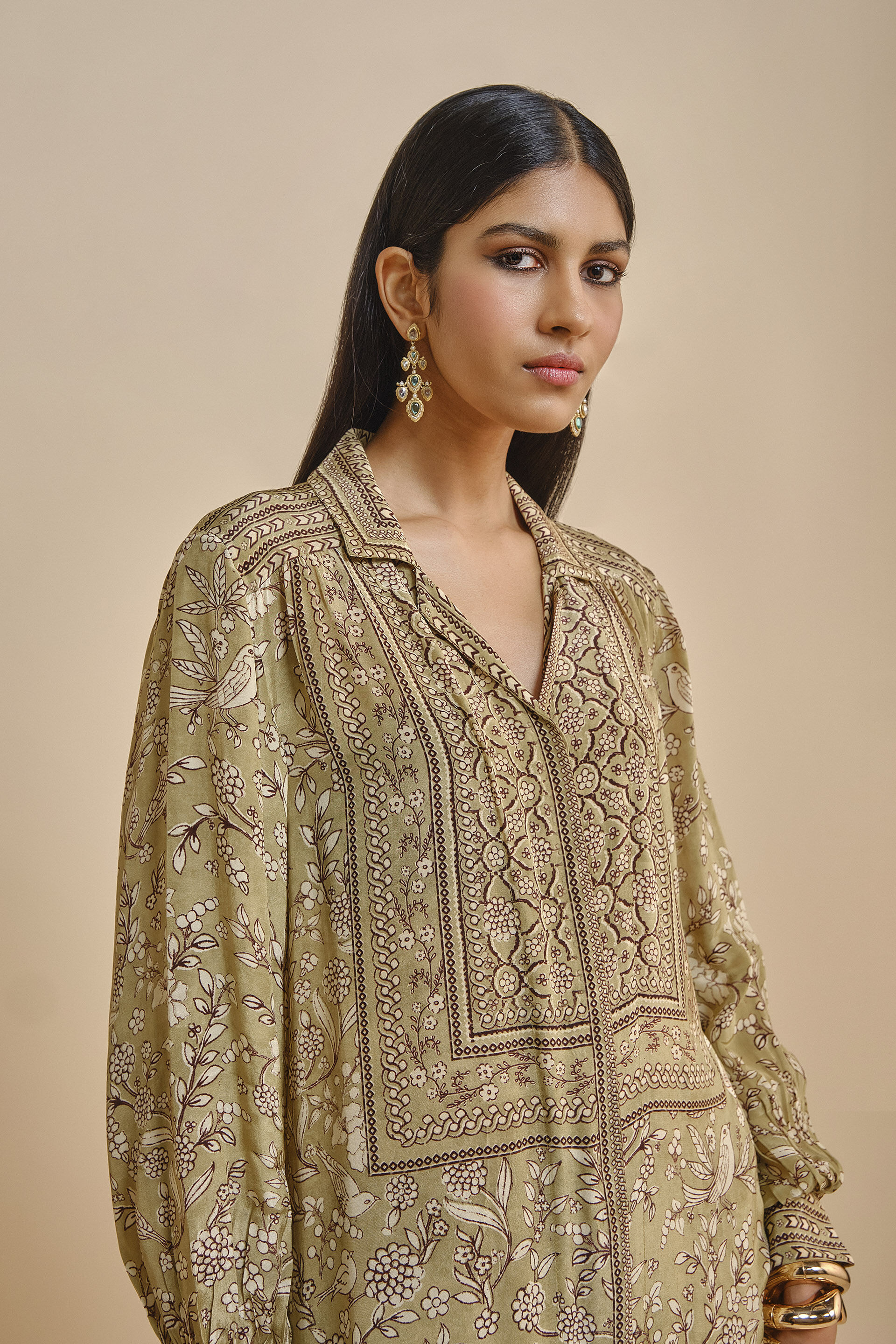 Rimaza Kurta Set - Sage, Sage, image 5