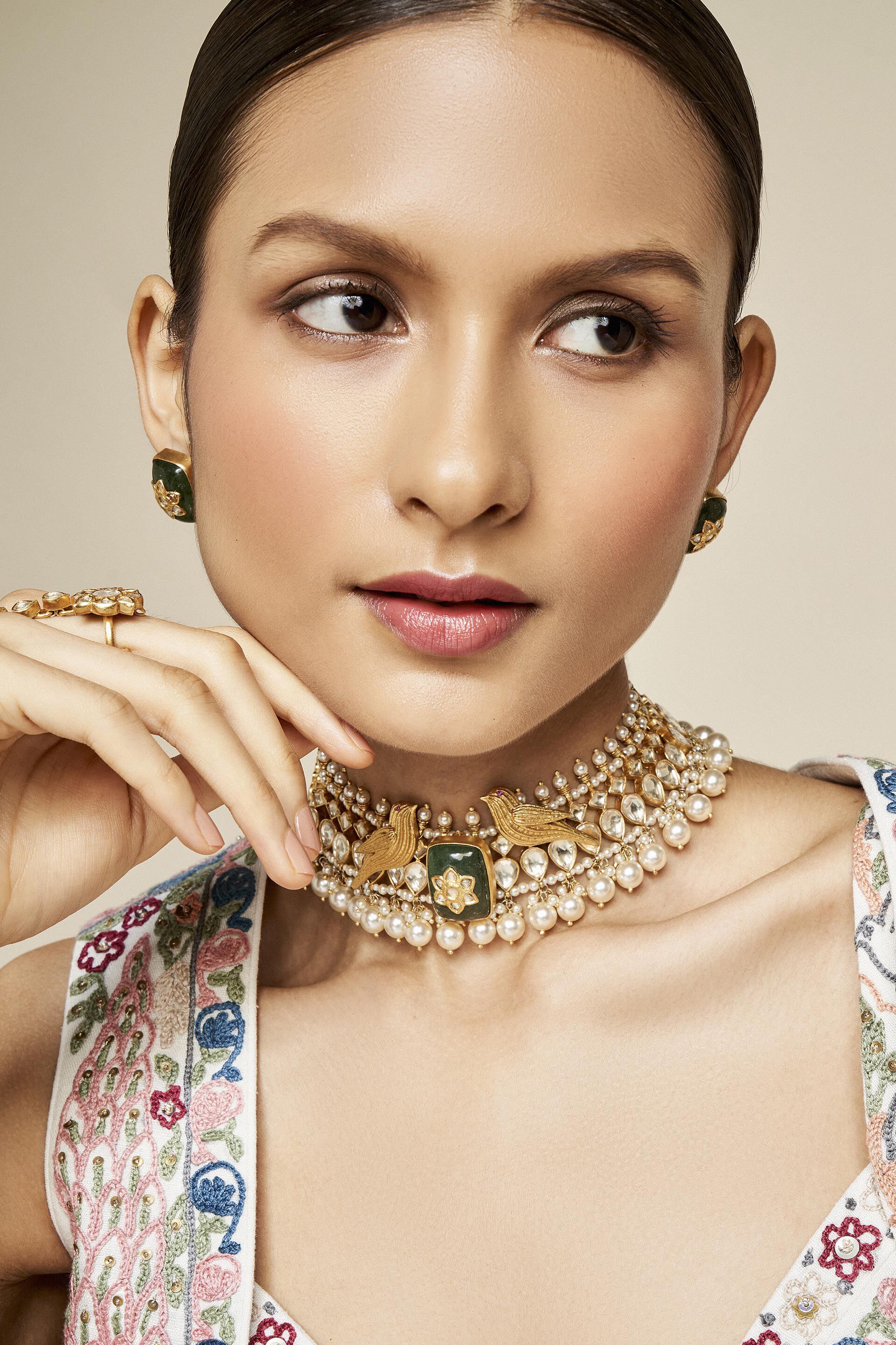 Buy A Symphony Of Birds Choker Online for Women Jewelry from Anita Don