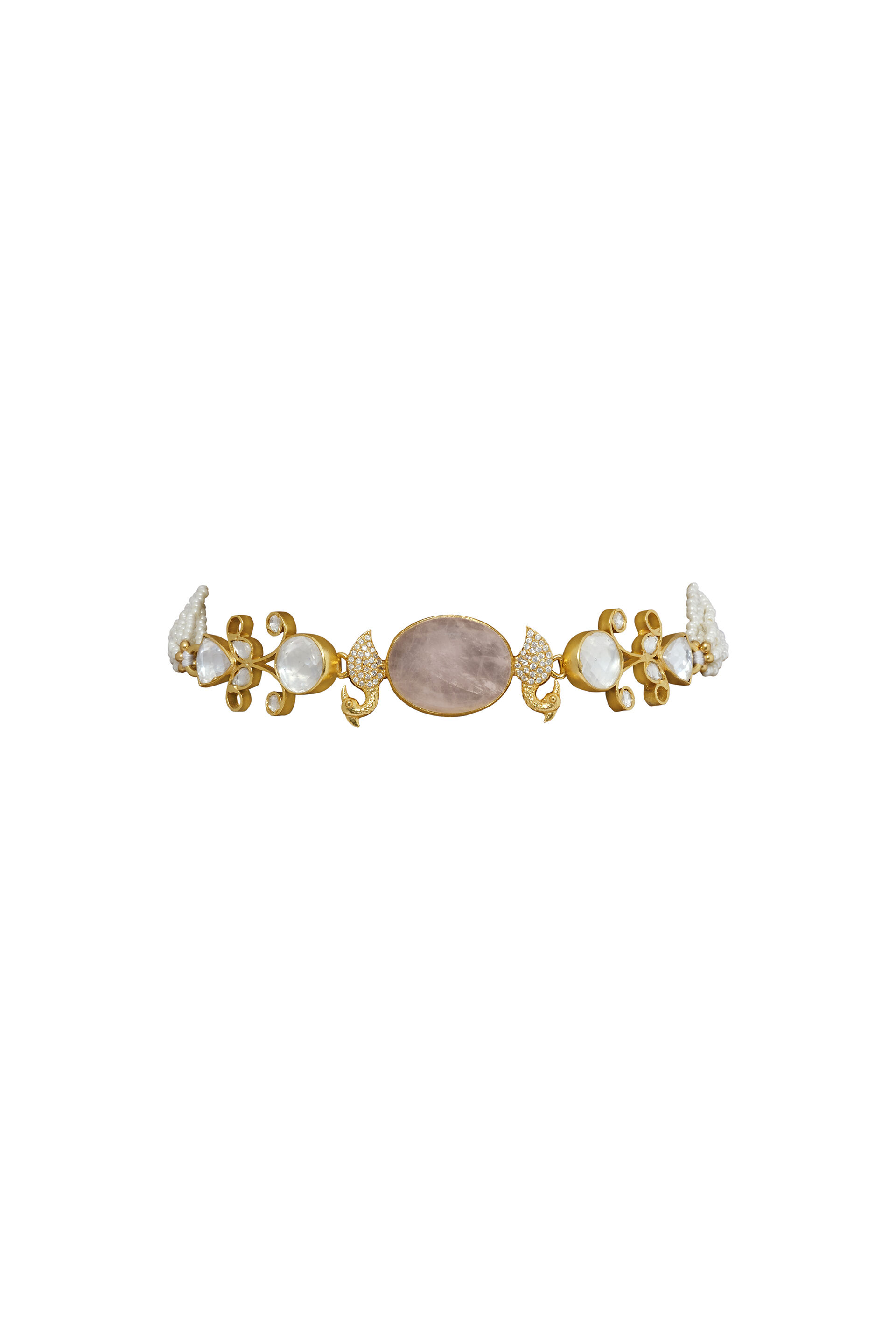 Avina Blush Choker