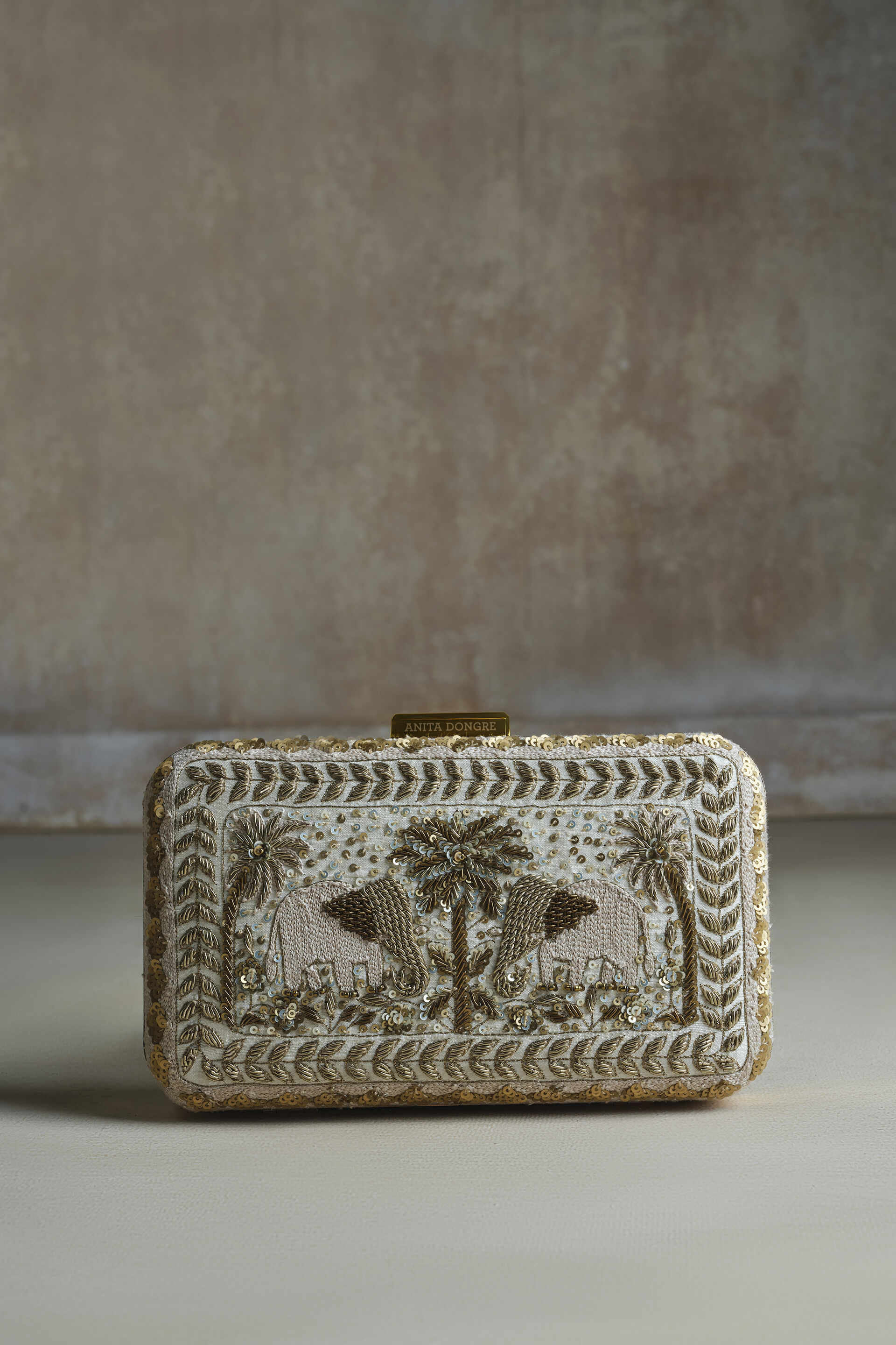 Haathi Harmony Clutch - Ivory