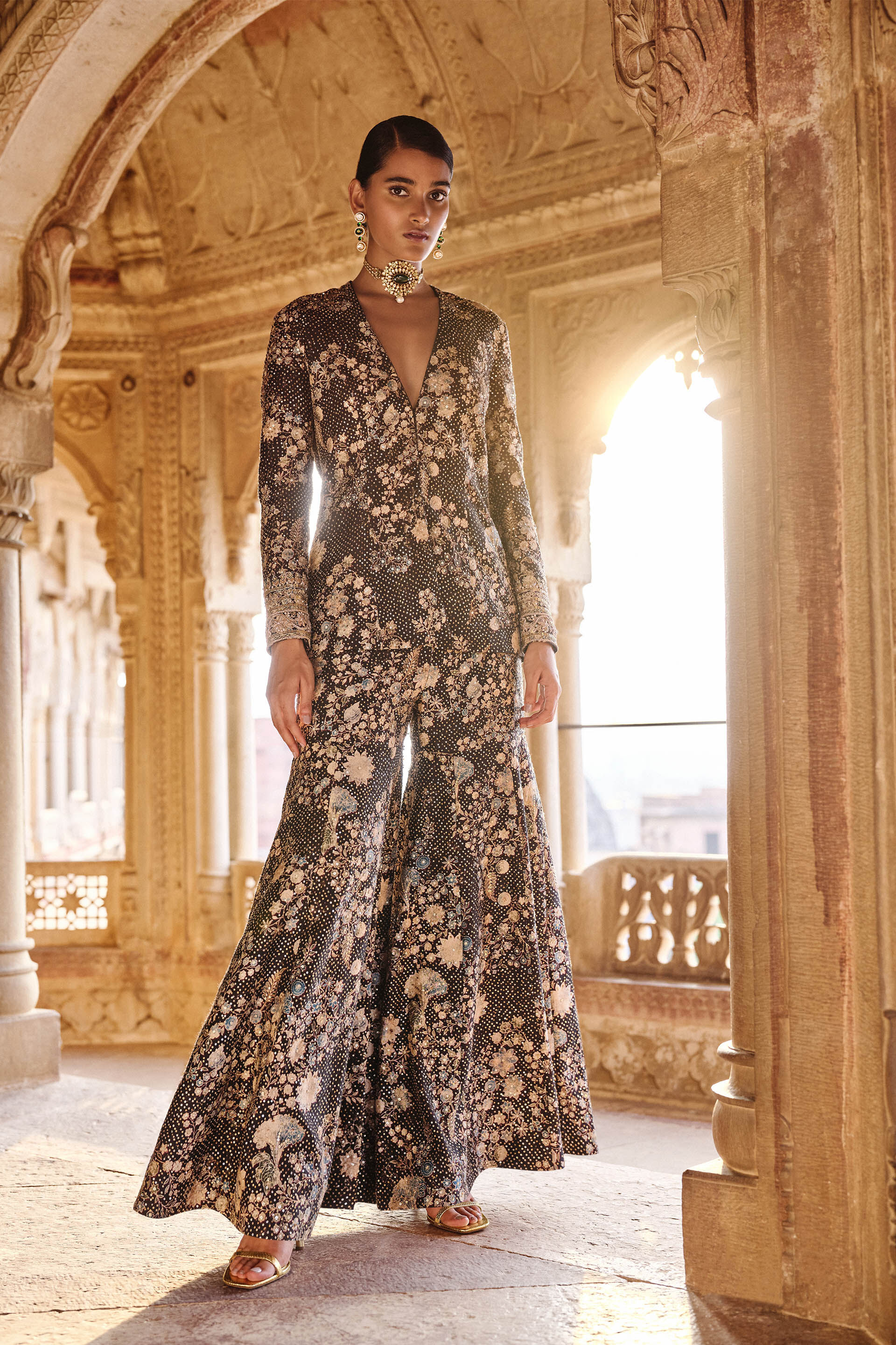 Designer sequin jacket outlet