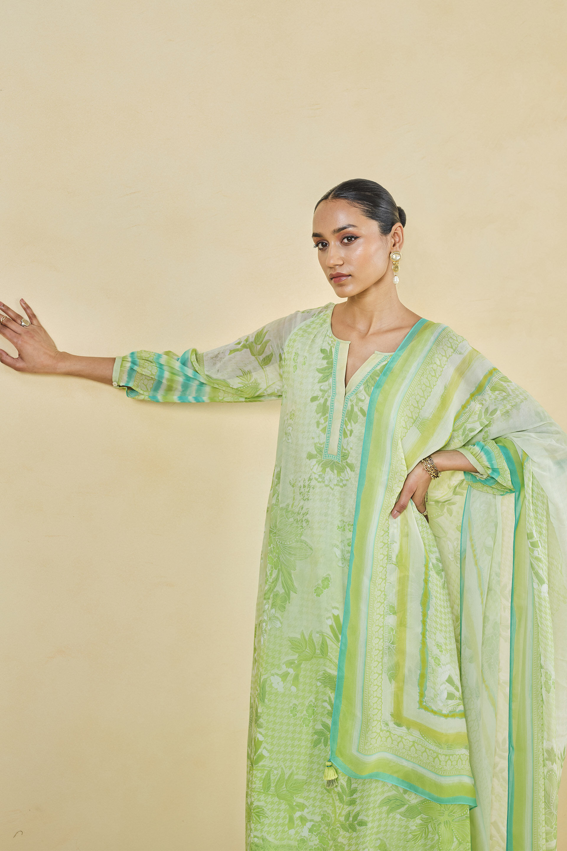 Mongo Suit Set - Lime, Lime, image 6