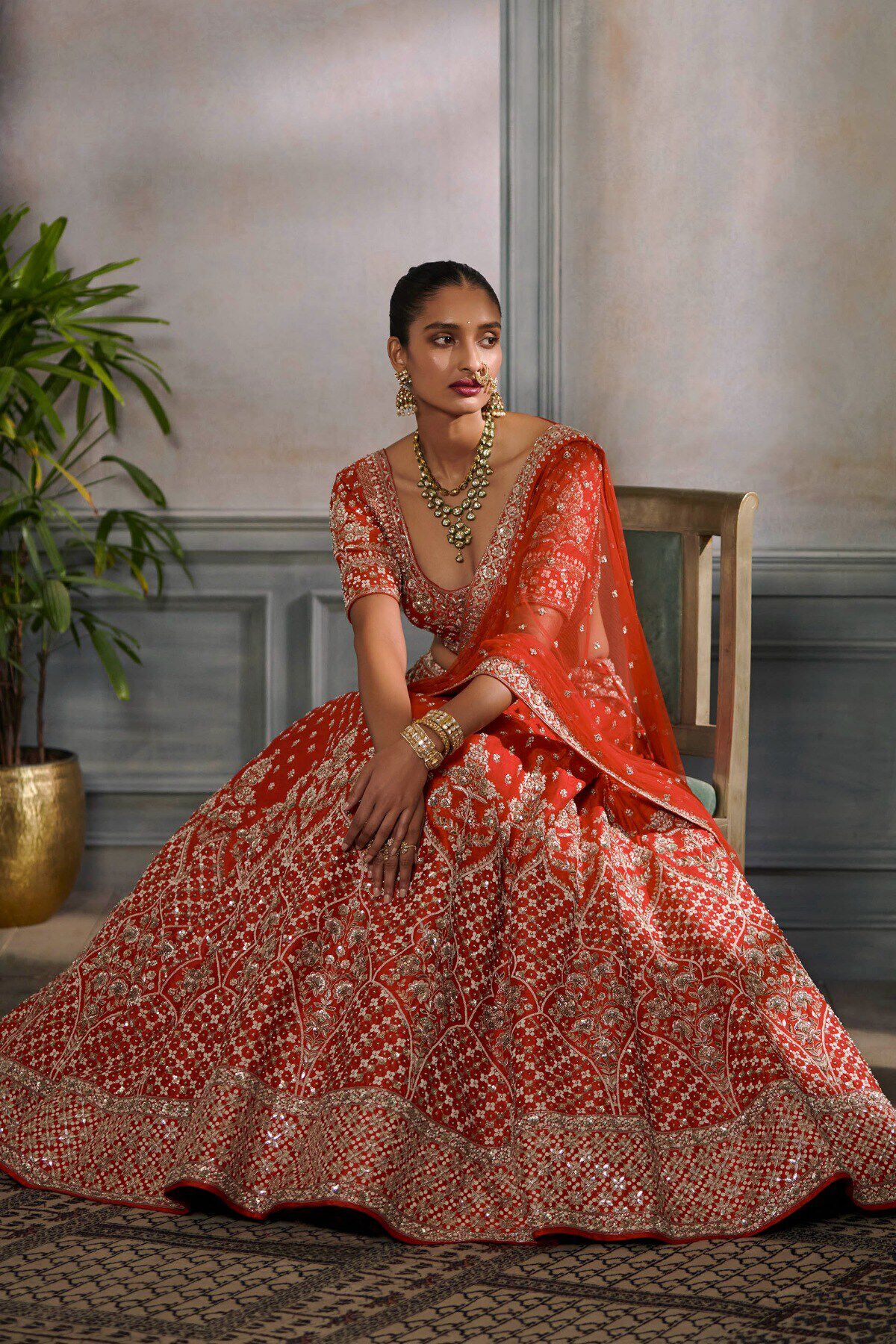 Printed Lehenga Set | Lehenga, Saree designs, Indian couture