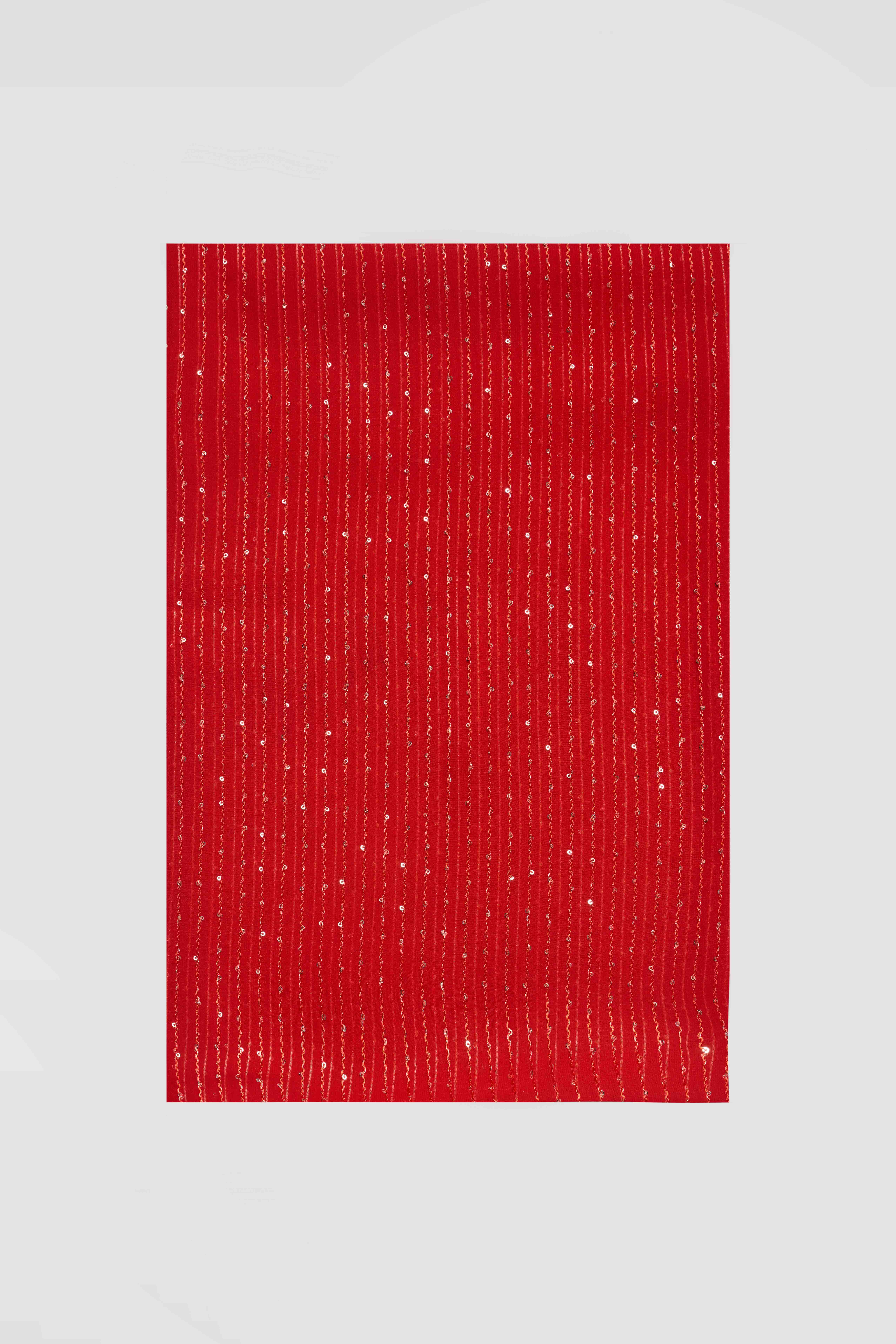 Alana Saree - Red, Red, image 7