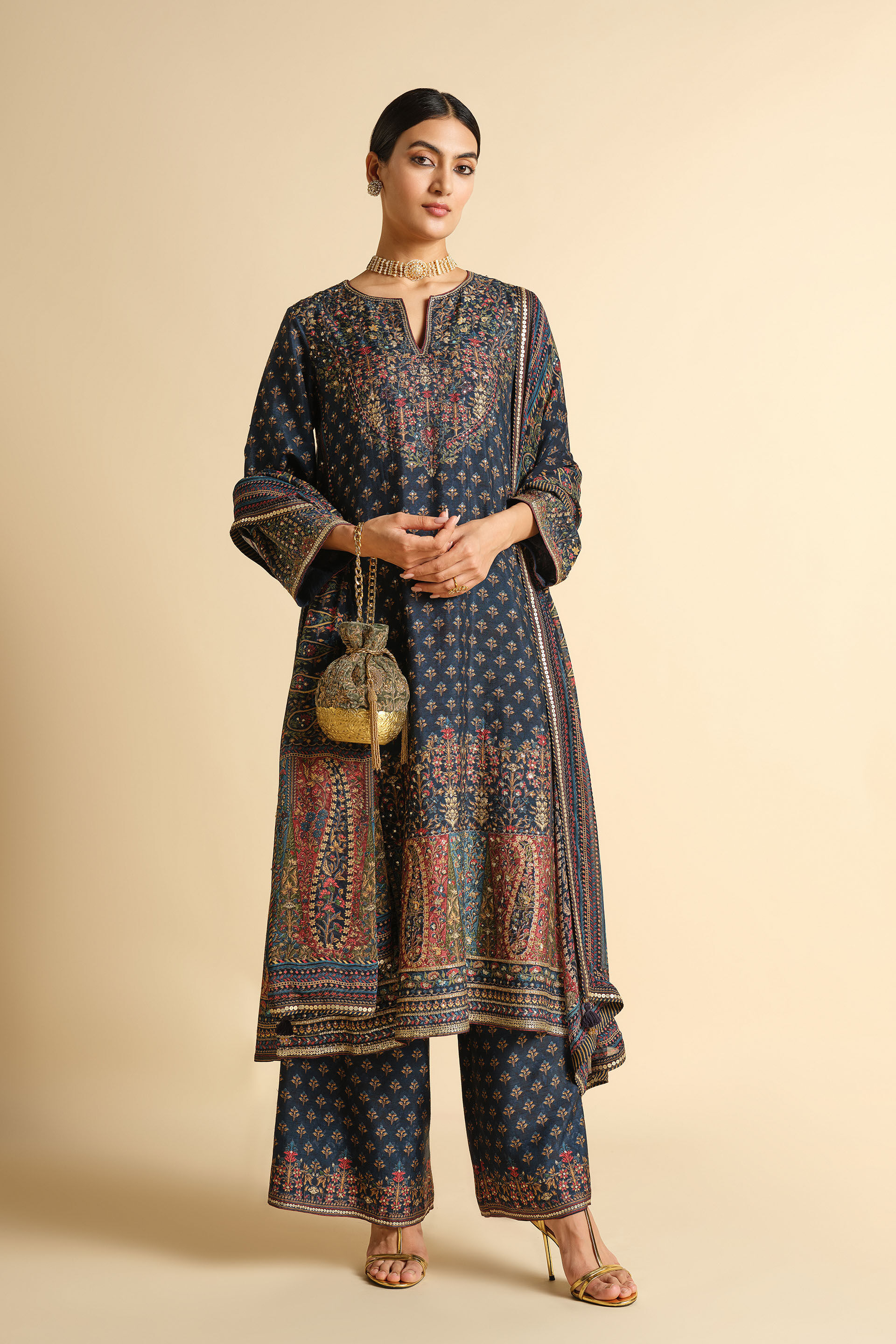 Avanija Suit Set - Blue