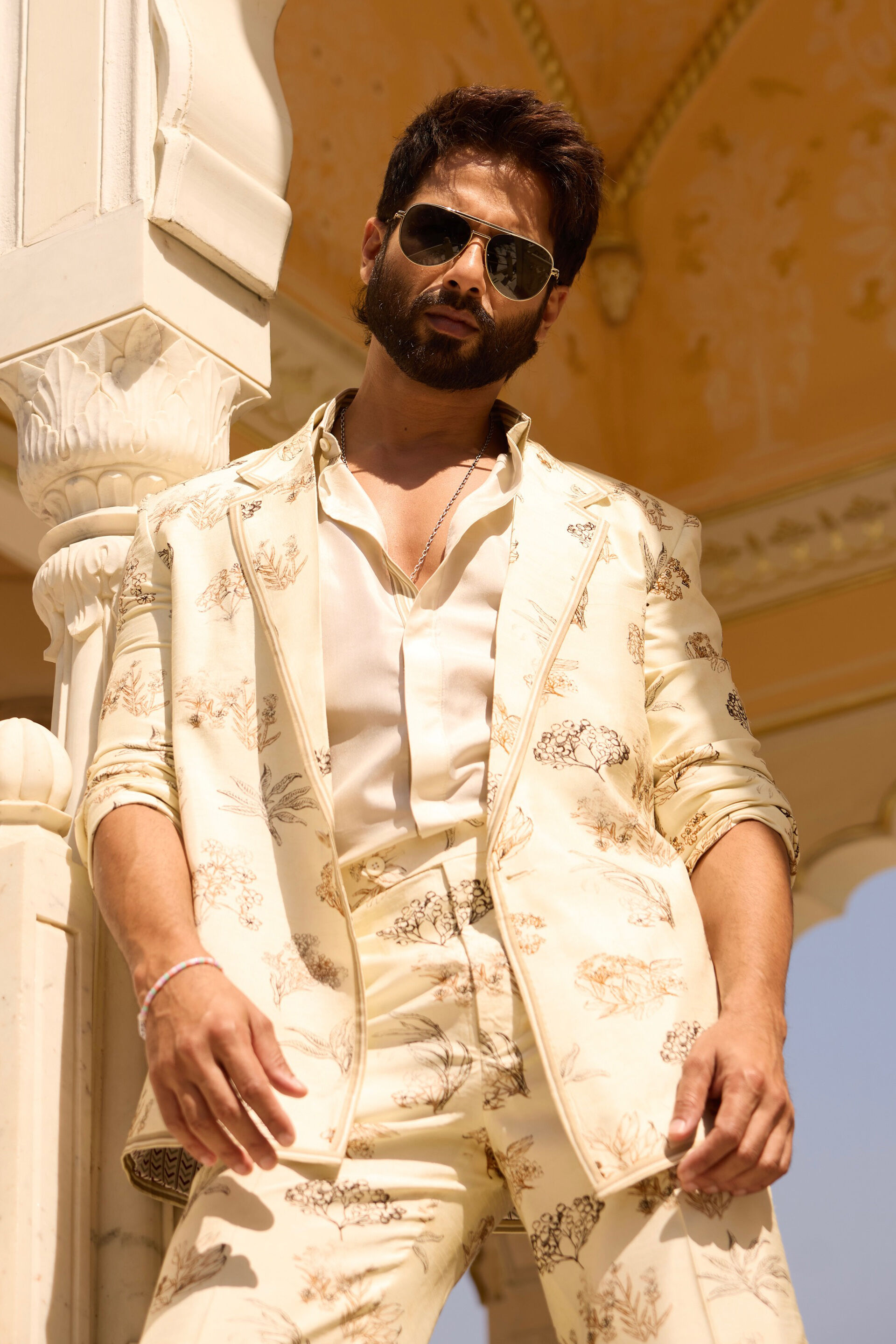 Arnay Blazer Set - Ecru, , image 7