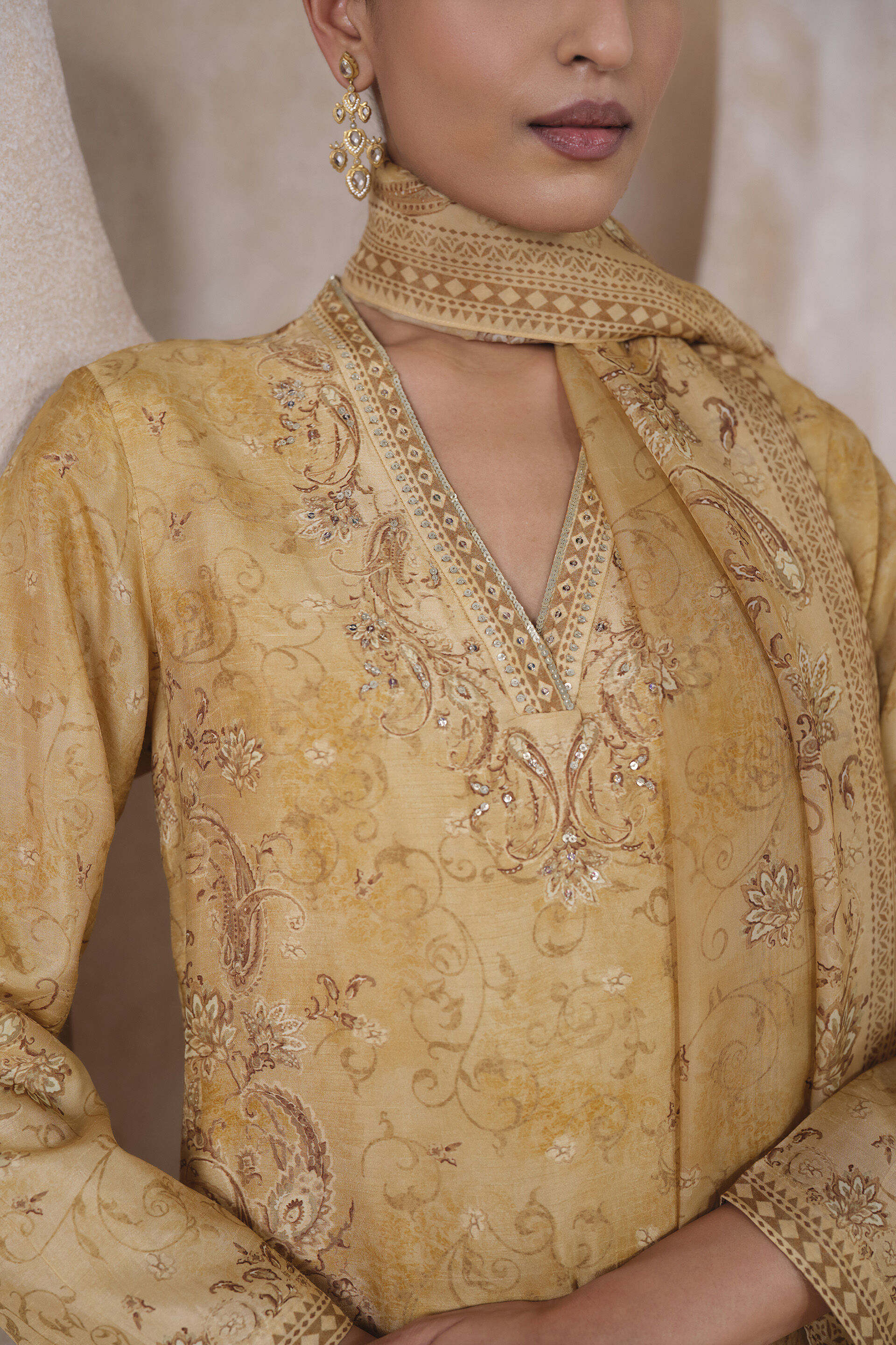 Inez Suit Set - Yellow, Yellow, image 5