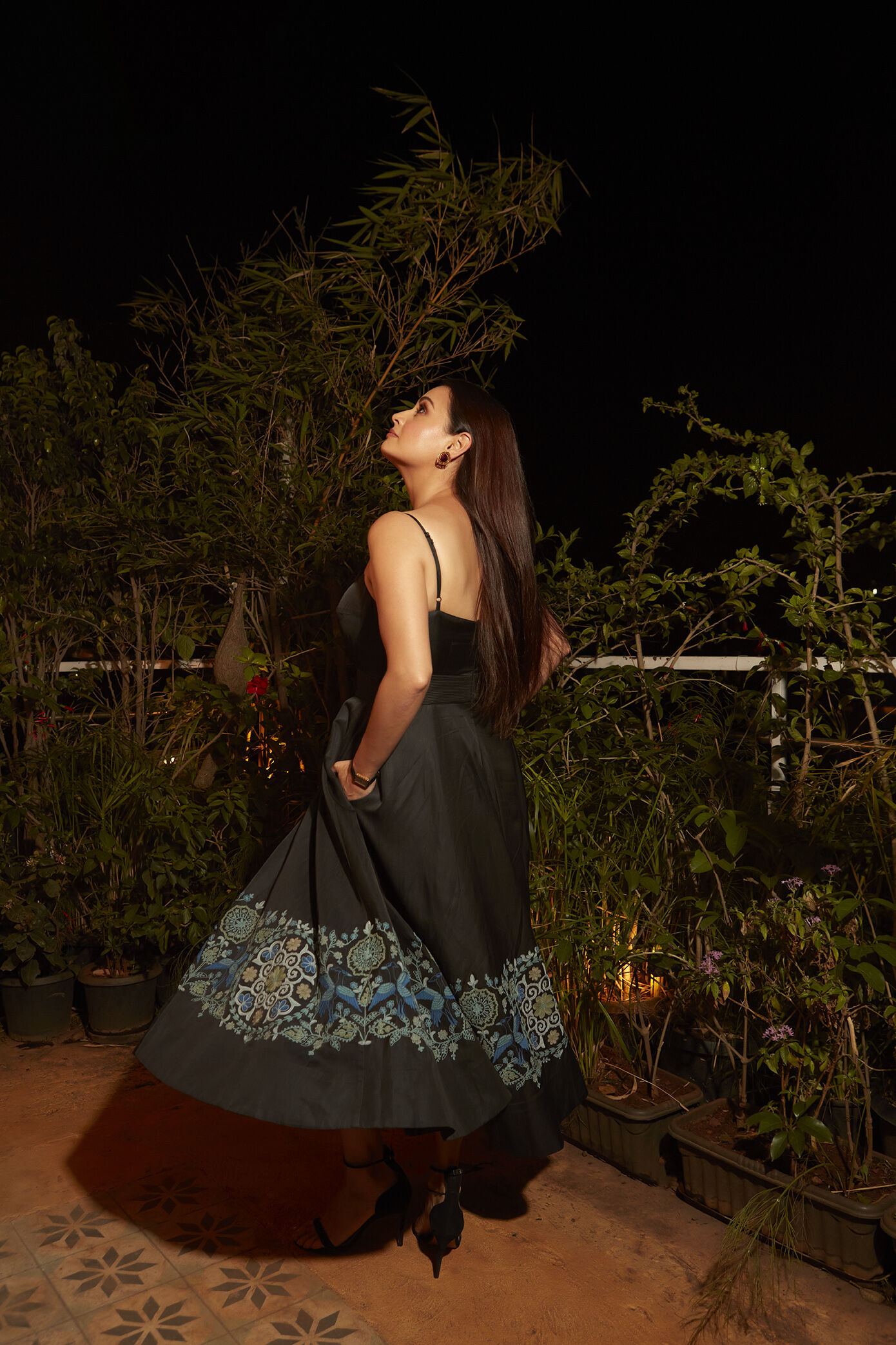 Valeska Dress-Black, , image 3