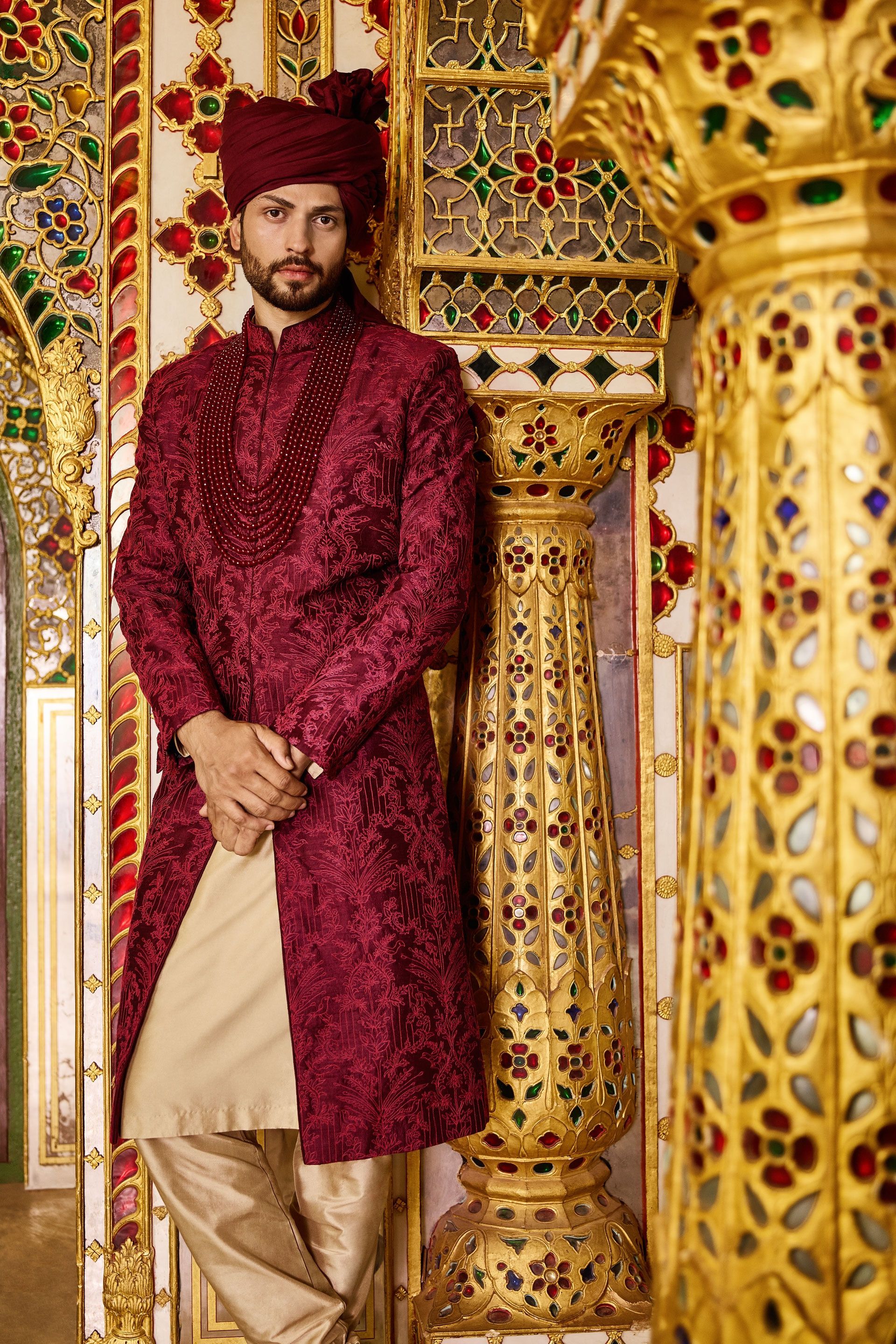 Anita dongre men's sherwani hot sale