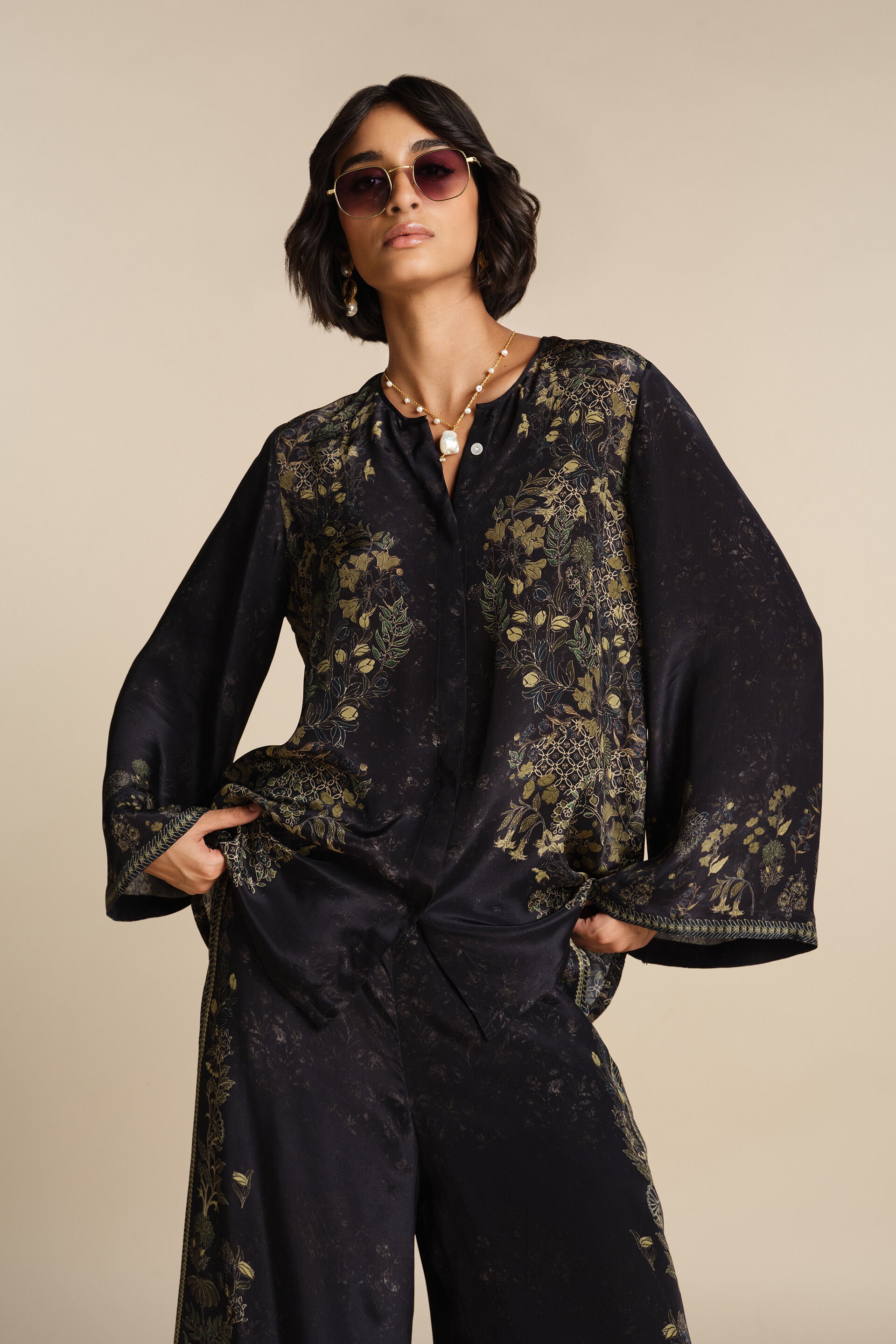 Emmeranne Co-ord - Black, Black, image 4