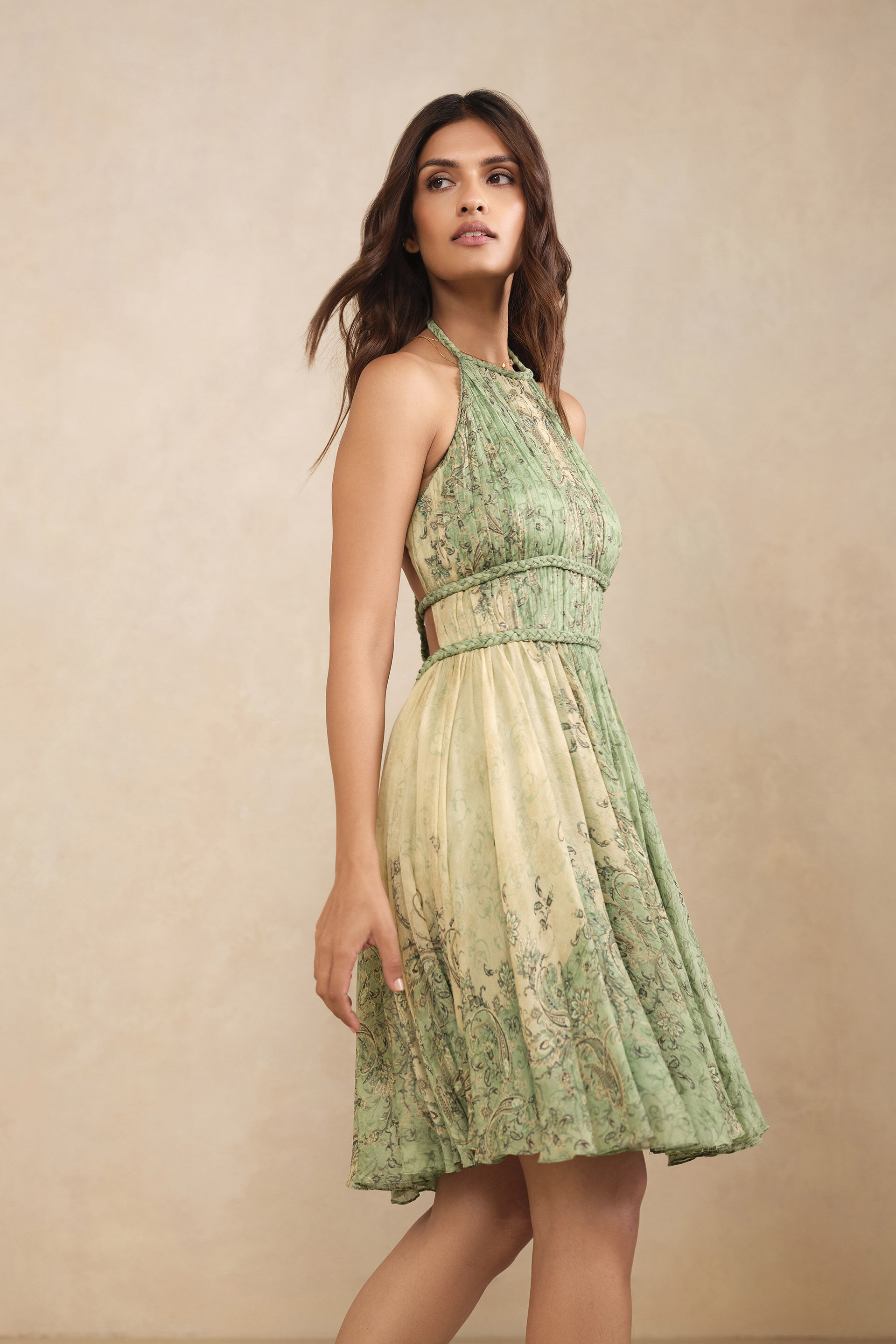 Reza Dress - Sage, Sage, image 4