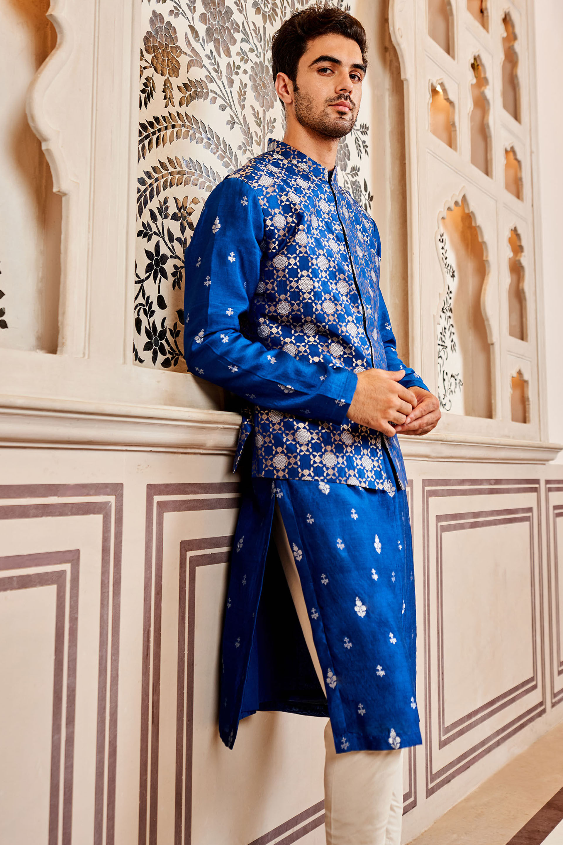 Indo western nehru jacket 2025