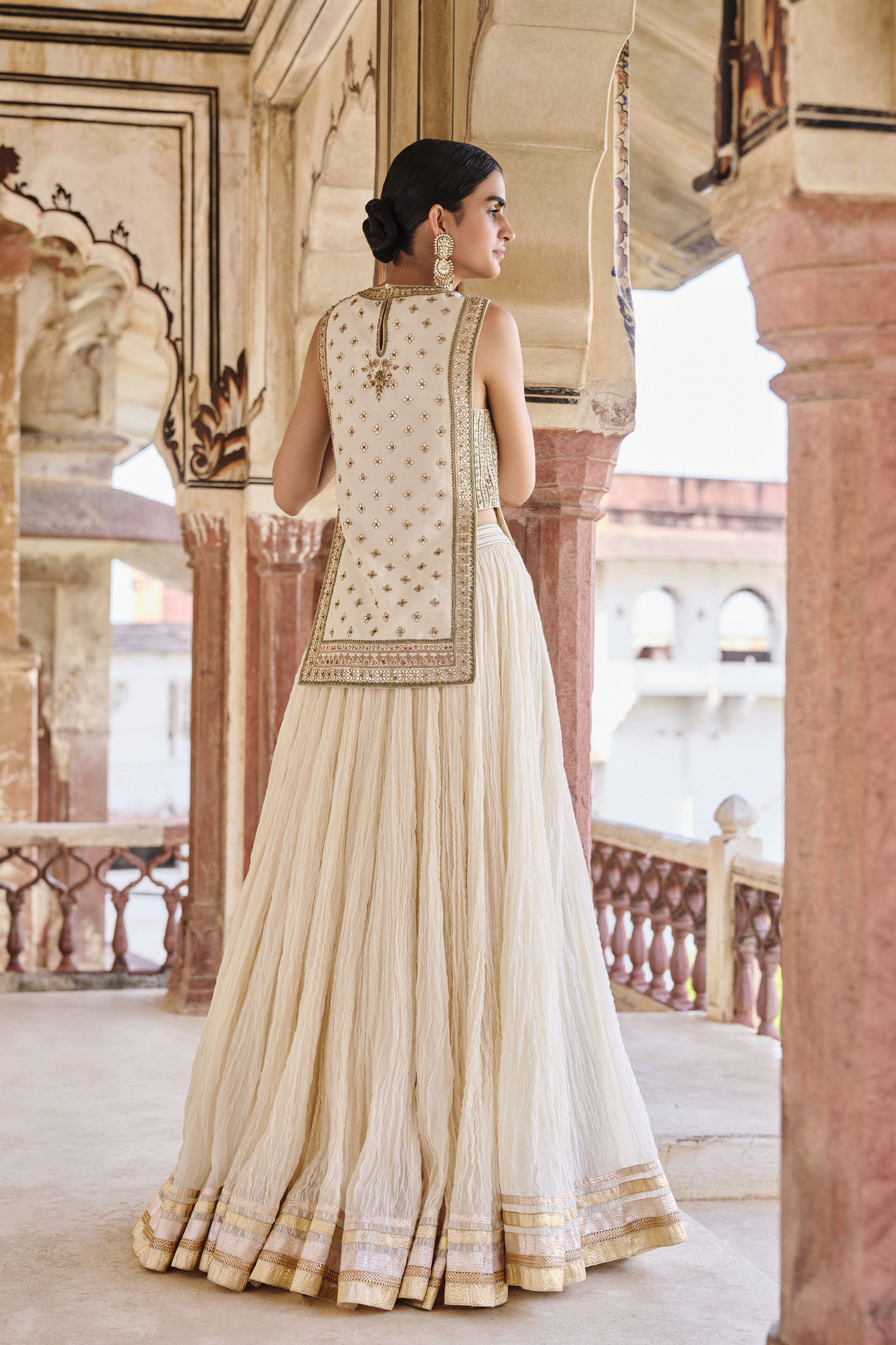 Gota patti long dresses store