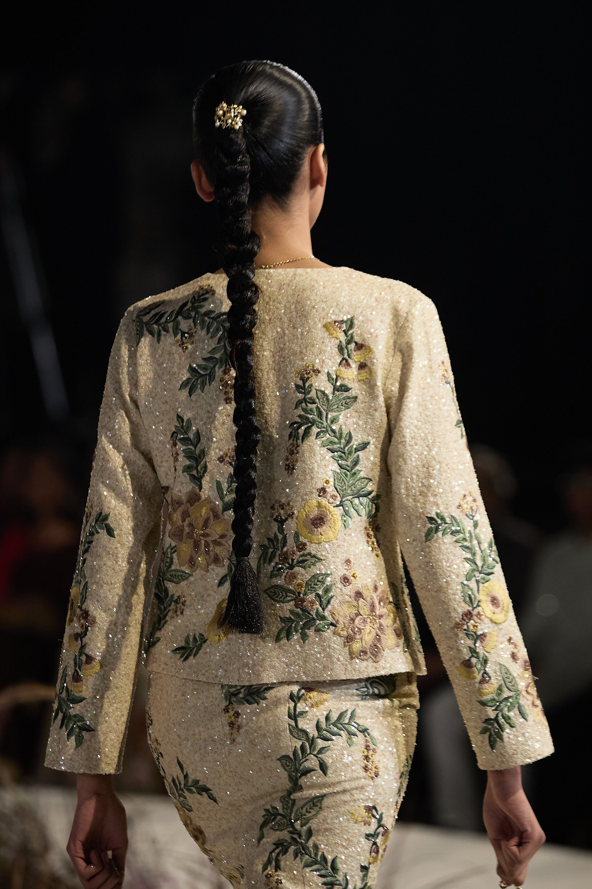 Meadowfern Embroidered Skirt Set - Ivory, Ivory, image 4