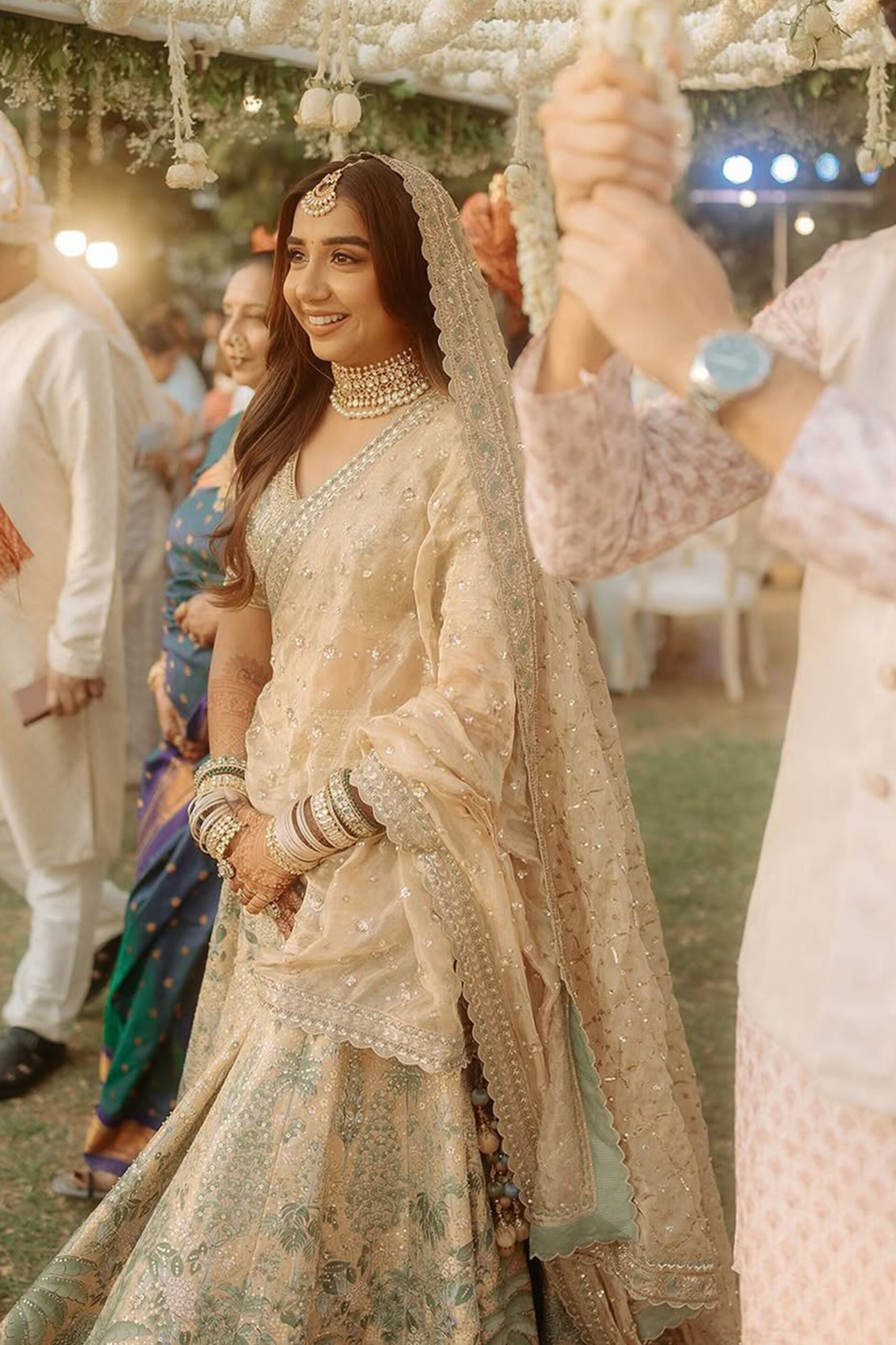 Celebrity Clothing Enquire Shop for Parijat Hand-painted