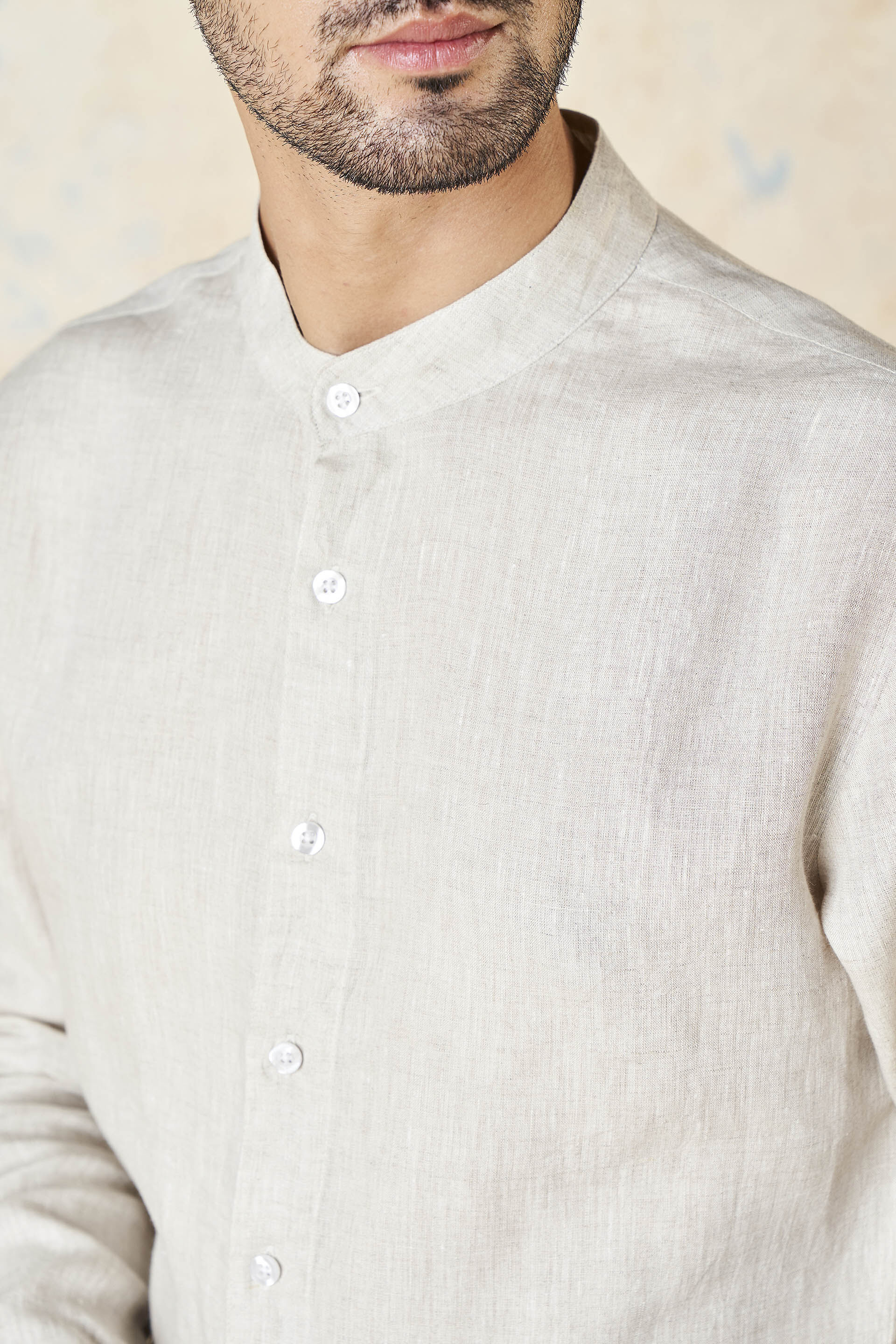 Anant Linen Shirt - Natural, Natural, image 5