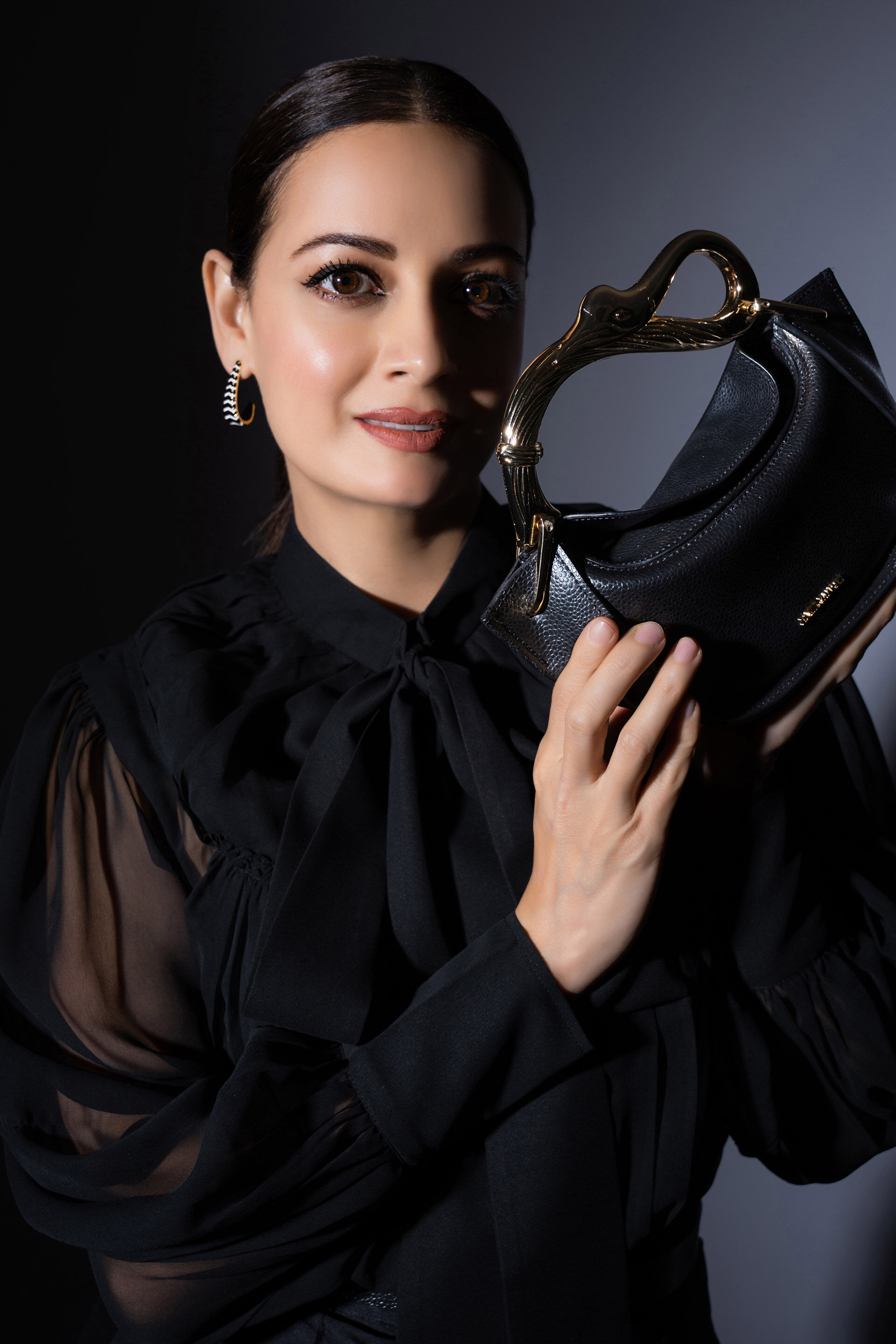 Celebrity Clothing Enquire Shop for The Swan Mini Grab Bag Nocturn