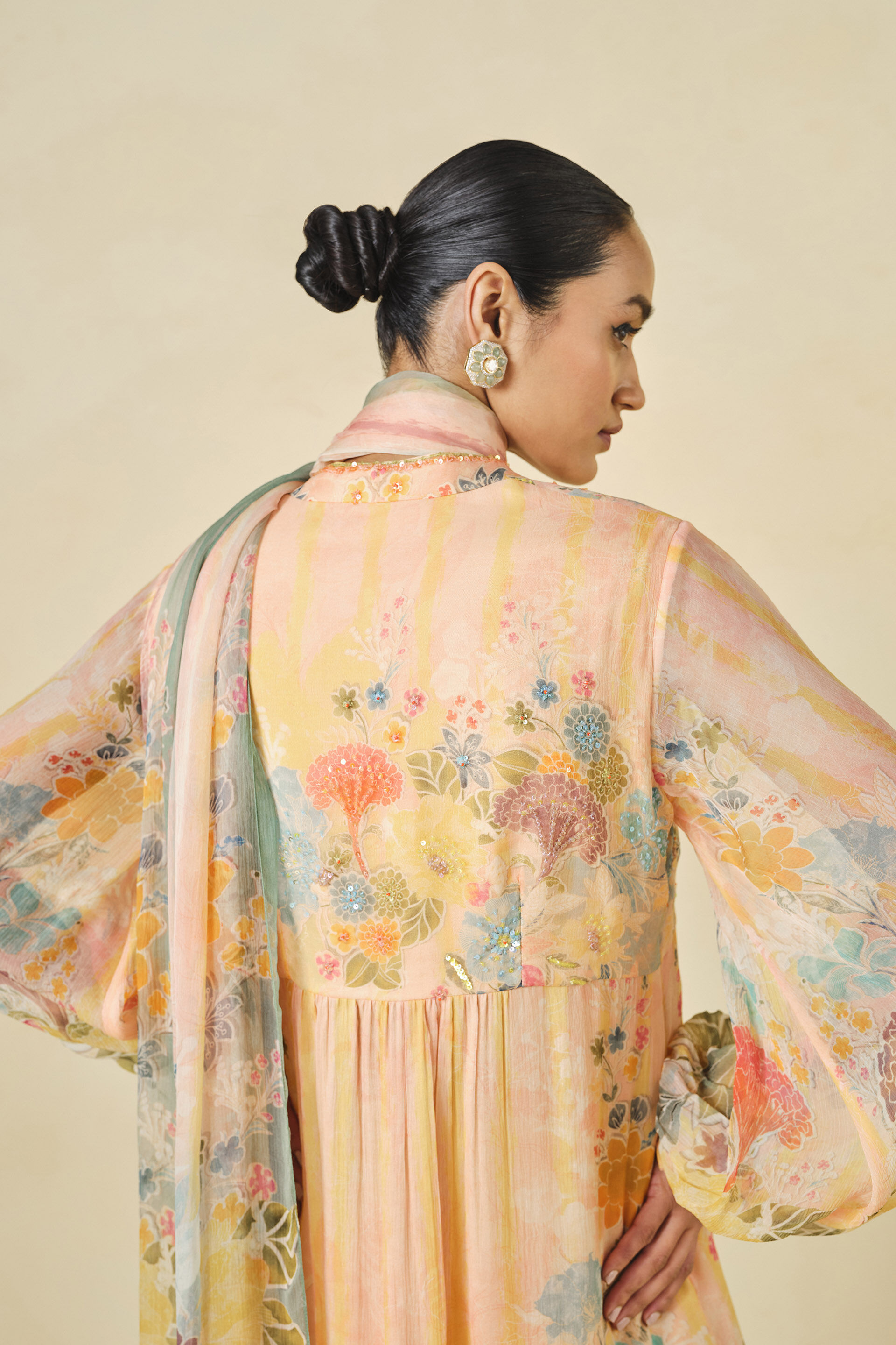 Morcan Printed Suit Set - Blush, Blush, image 5