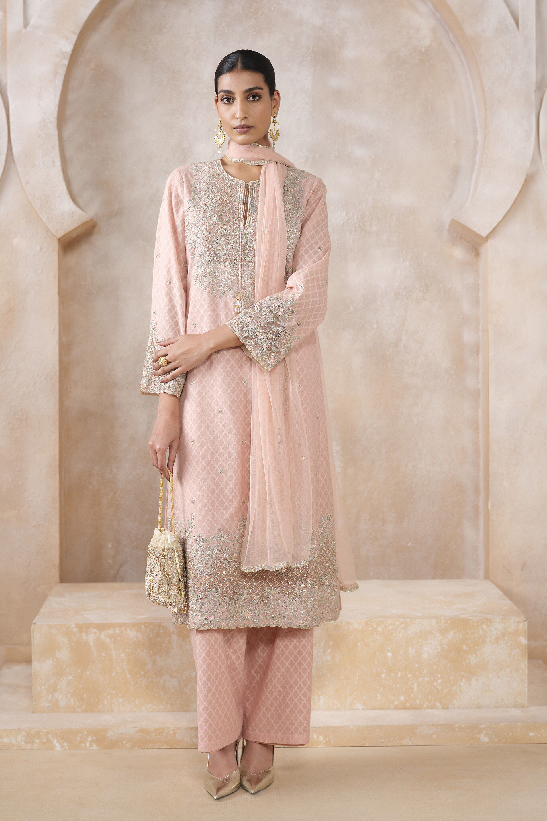 Arna Suit Set - Blush