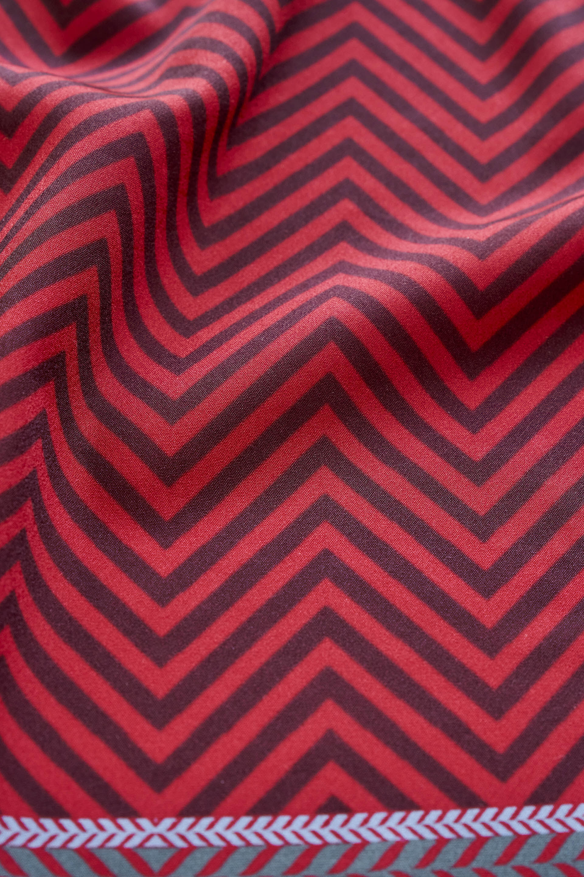 Ishit Pocket Square - Maroon