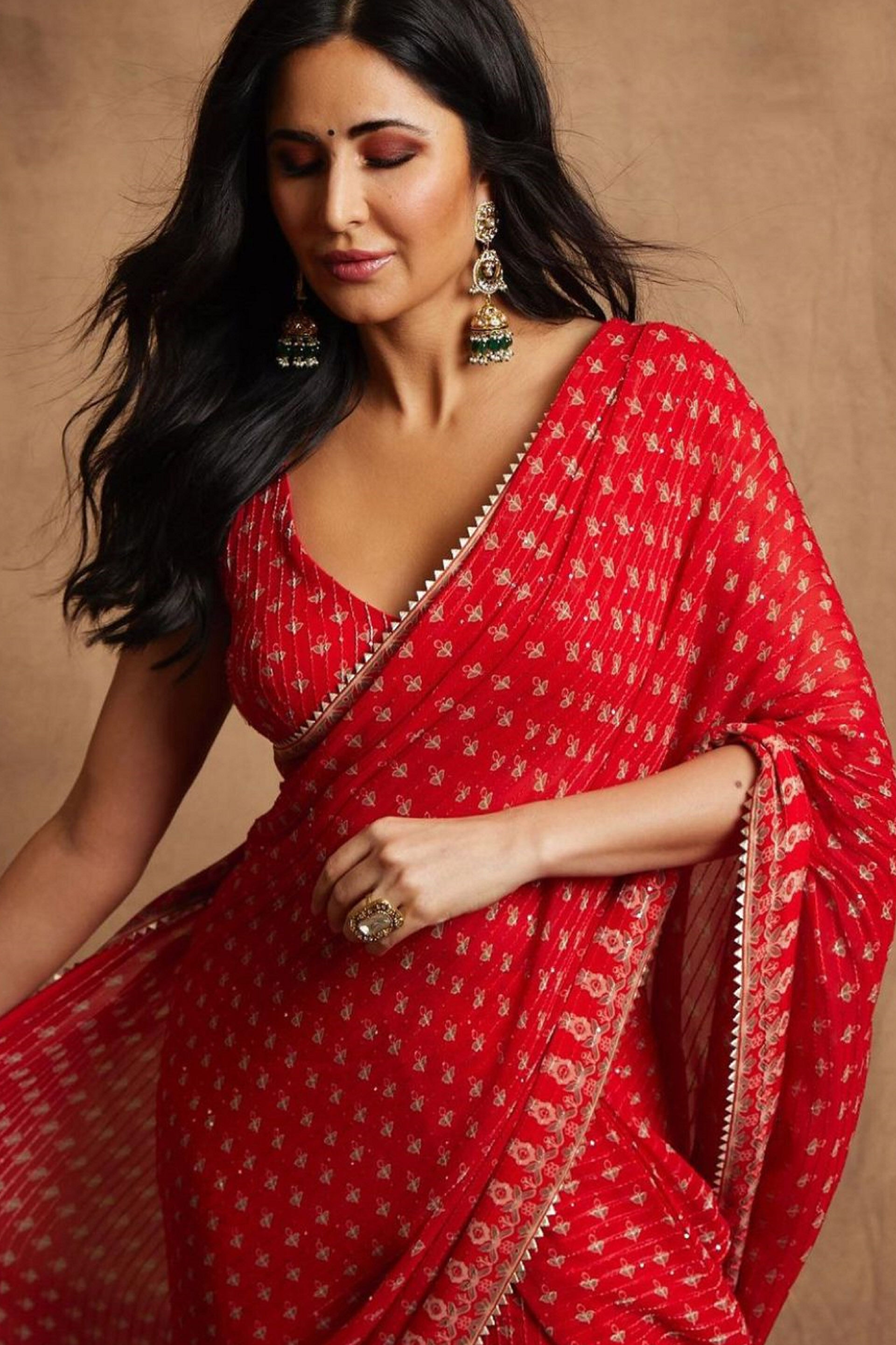 Swargam Gharara Set - Red, , image 2