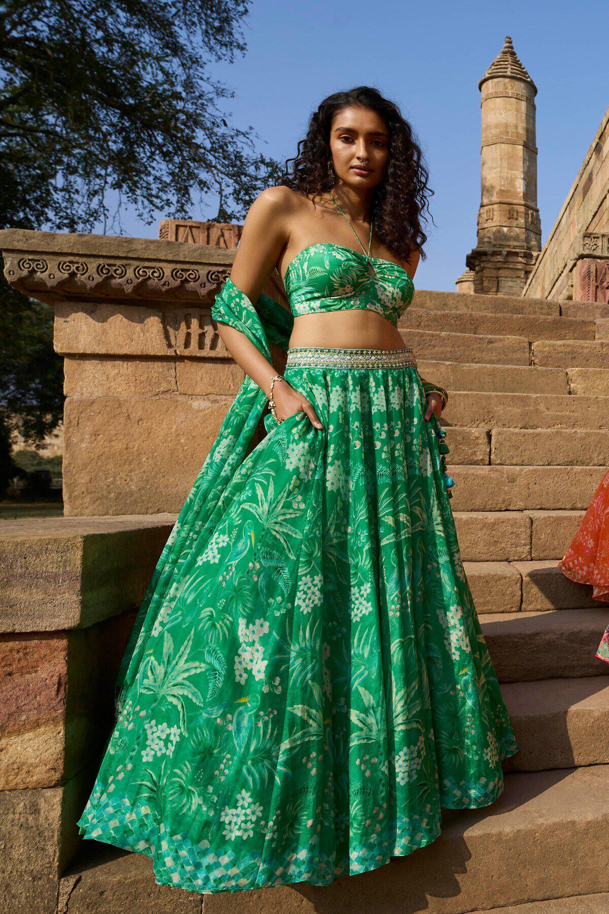 Price of anita dongre lehenga top